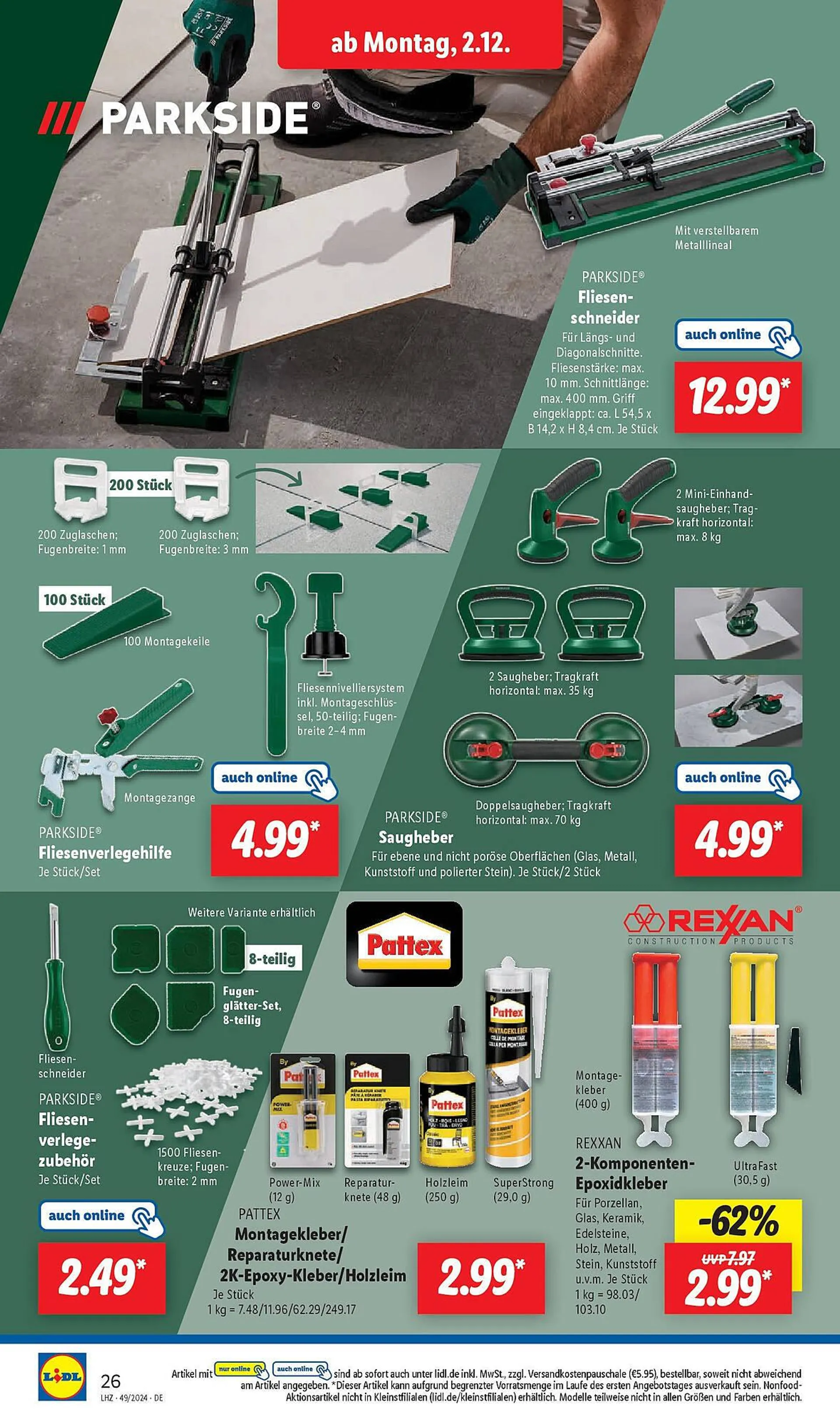 Lidl Prospekt von 9. Dezember bis 14. Dezember 2024 - Prospekt seite 36