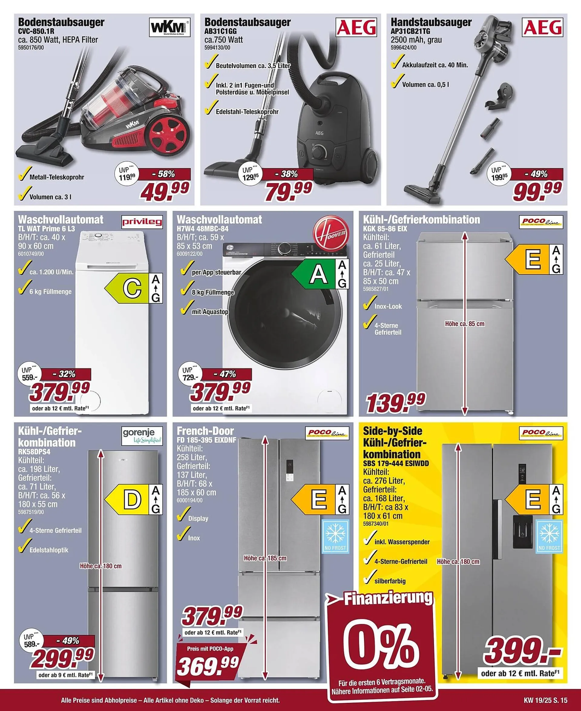 Poco Prospekt von 2. Mai bis 9. Mai 2025 - Prospekt seite 15