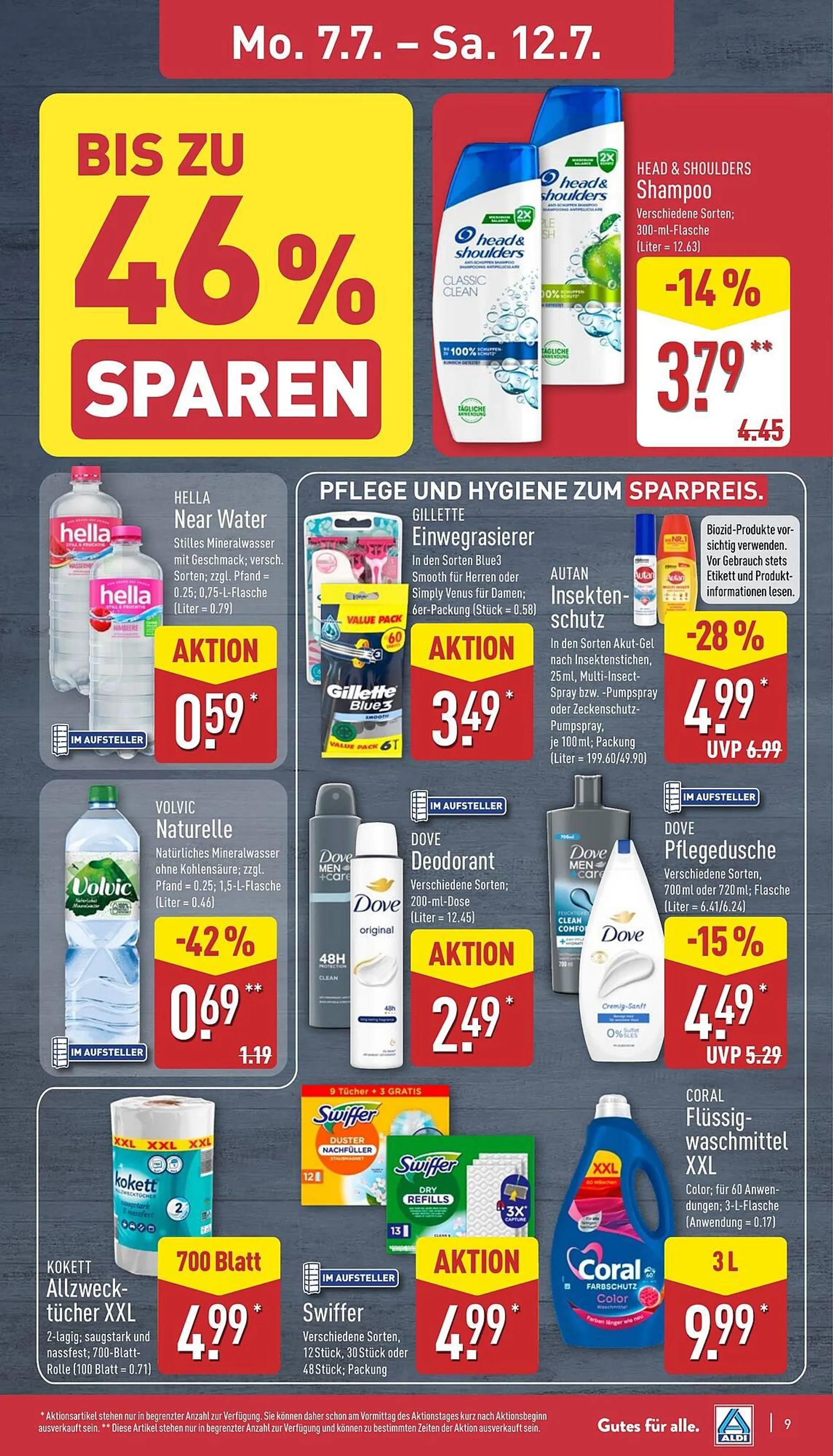 Aldi Nord Prospekt von 7. Juli bis 12. Juli 2025 - Prospekt seite 9