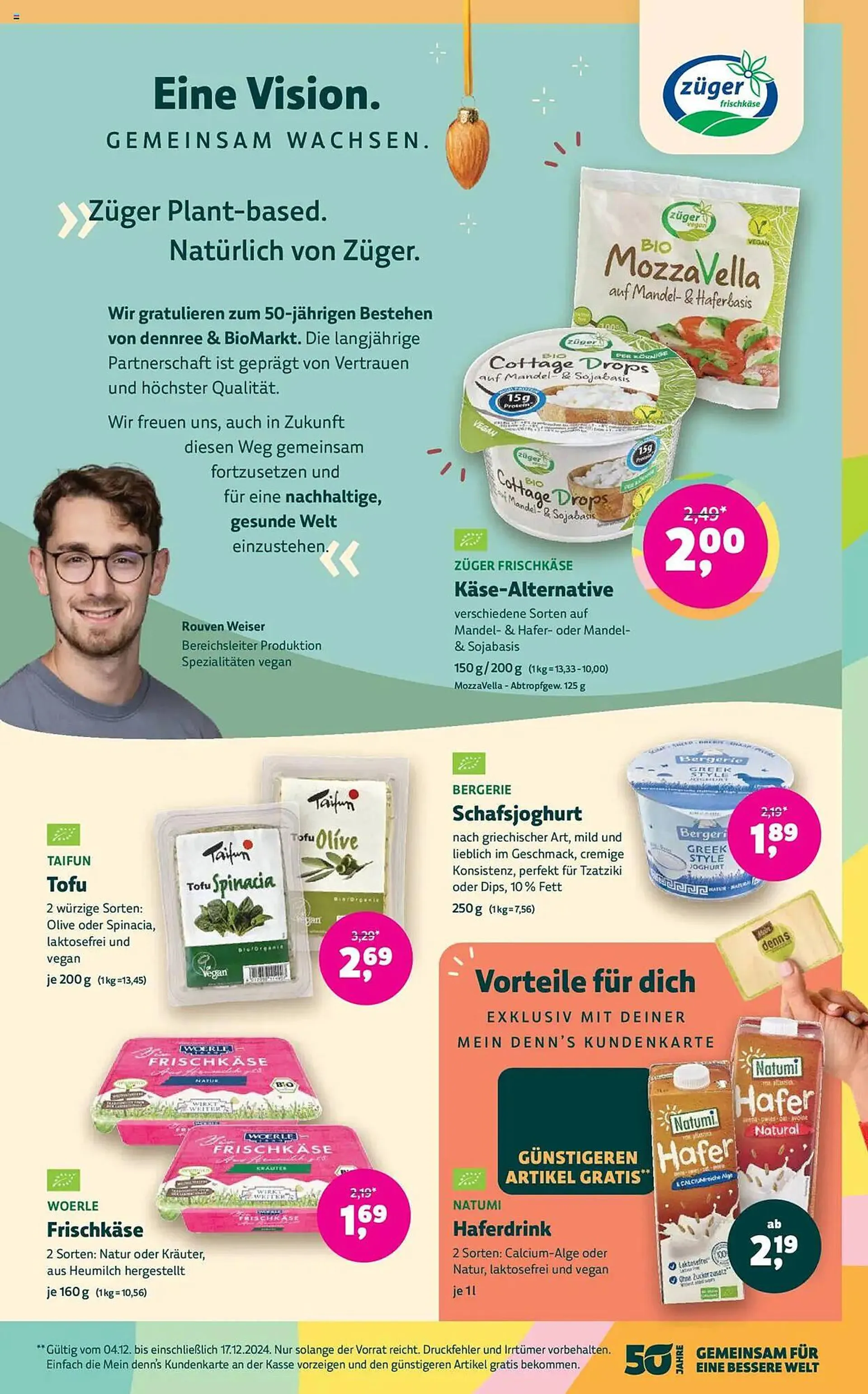 Biomarkt Prospekt von 4. Dezember bis 17. Dezember 2024 - Prospekt seite 5