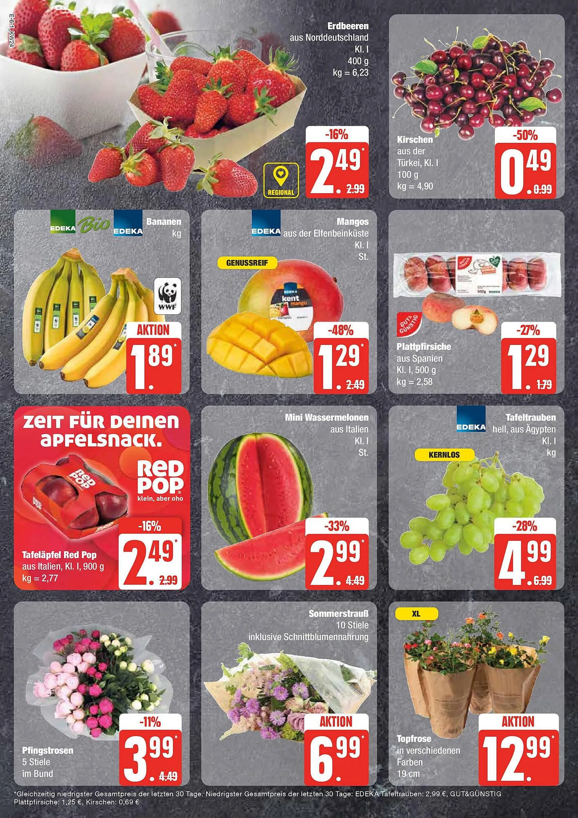 Edeka Prospekt von 9. Juni bis 15. Juni 2024 - Prospekt seite 6