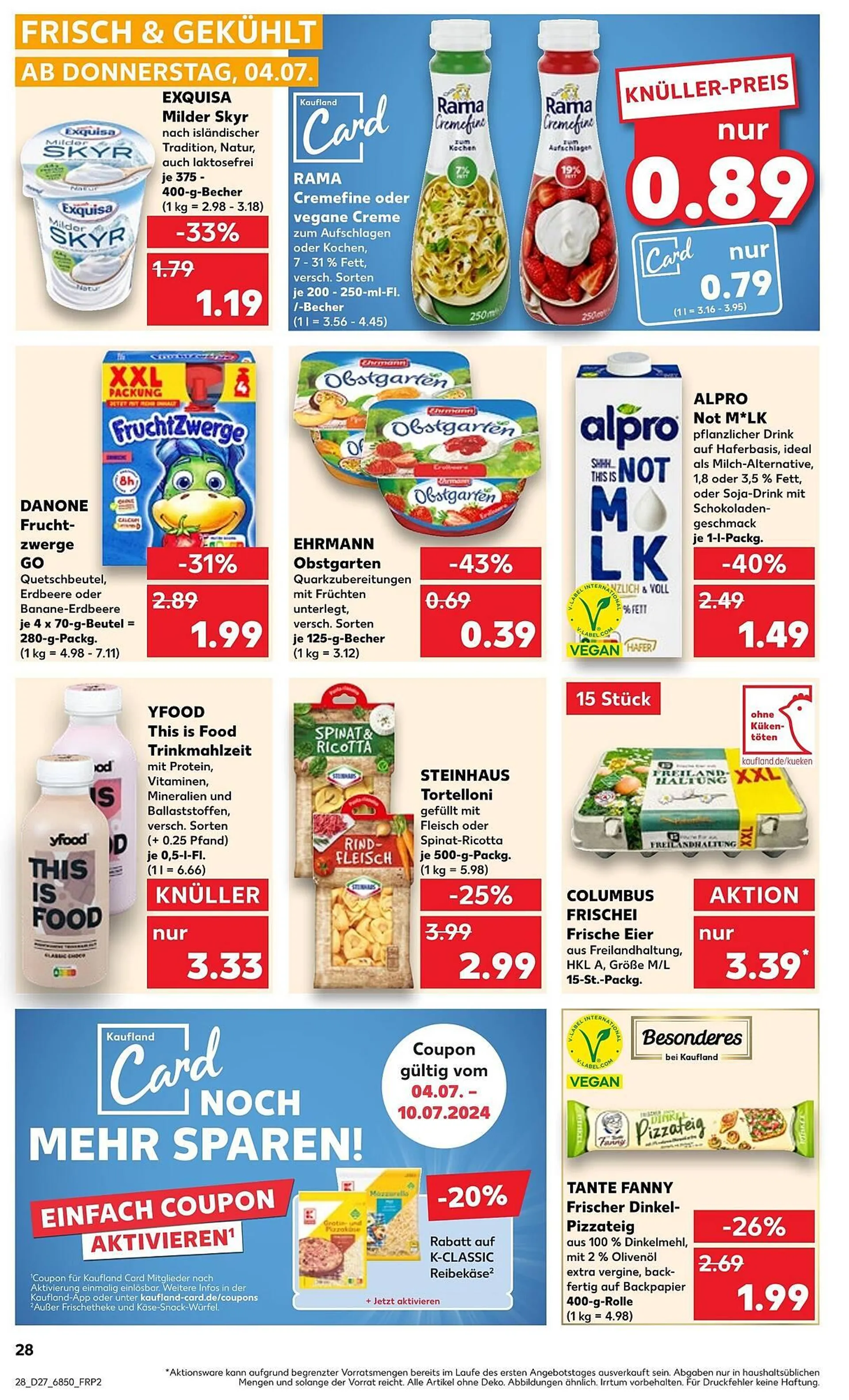 Kaufland Prospekt von 3. Juli bis 10. Juli 2024 - Prospekt seite 36