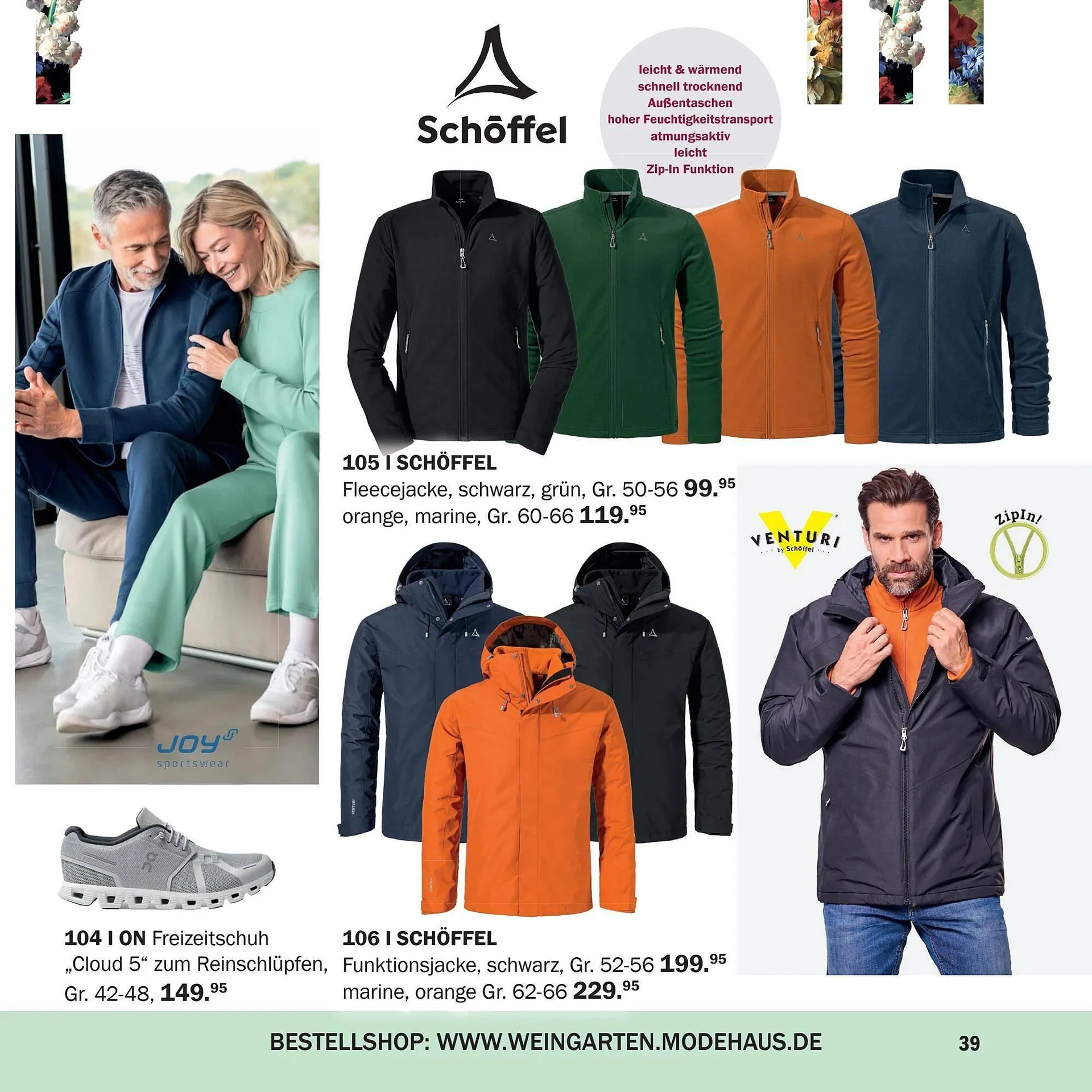 Modehaus Weingarten Prospekt von 13. September bis 1. Oktober 2024 - Prospekt seite 39