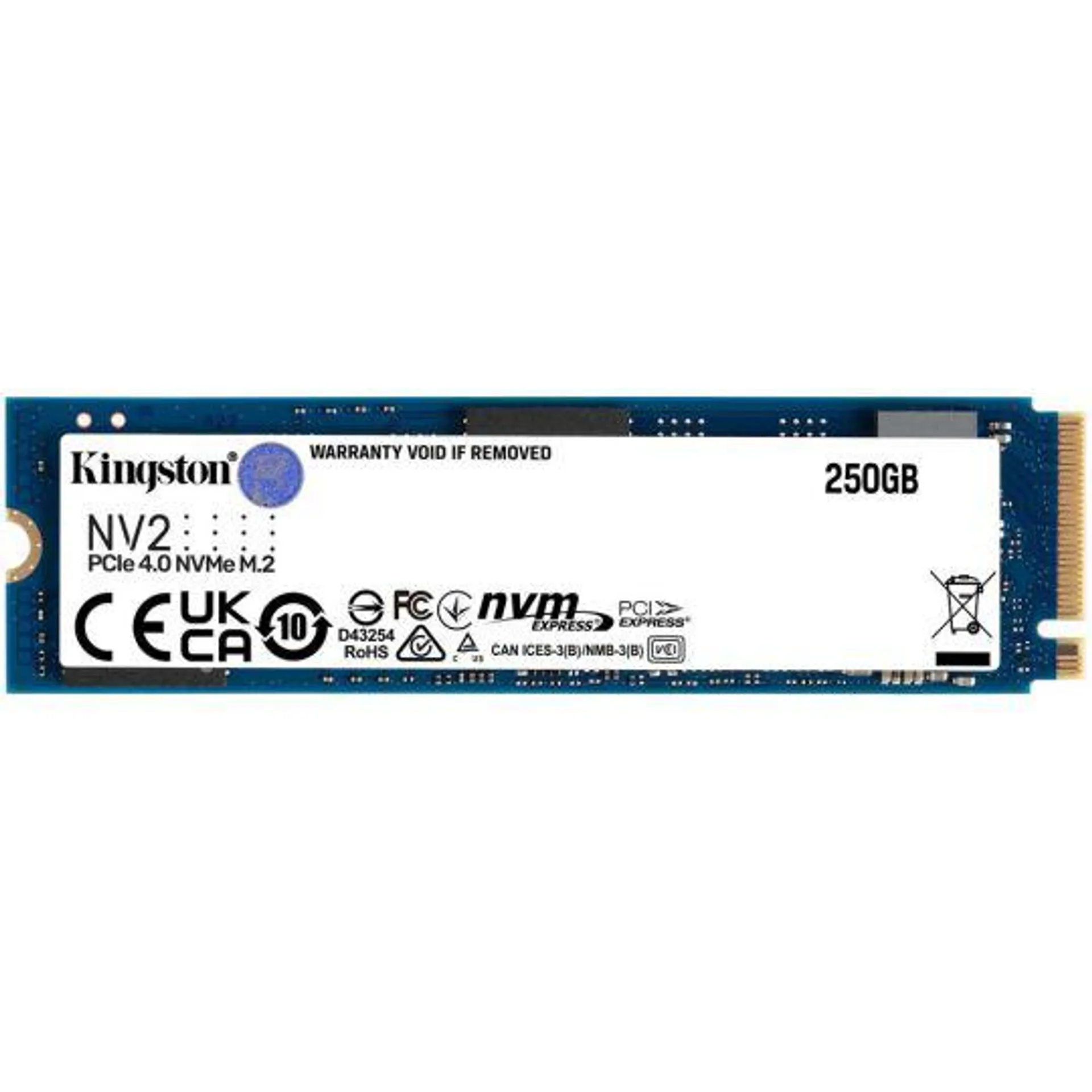 250GB Kingston NV2 SNV2S/250G SSD - B-Ware