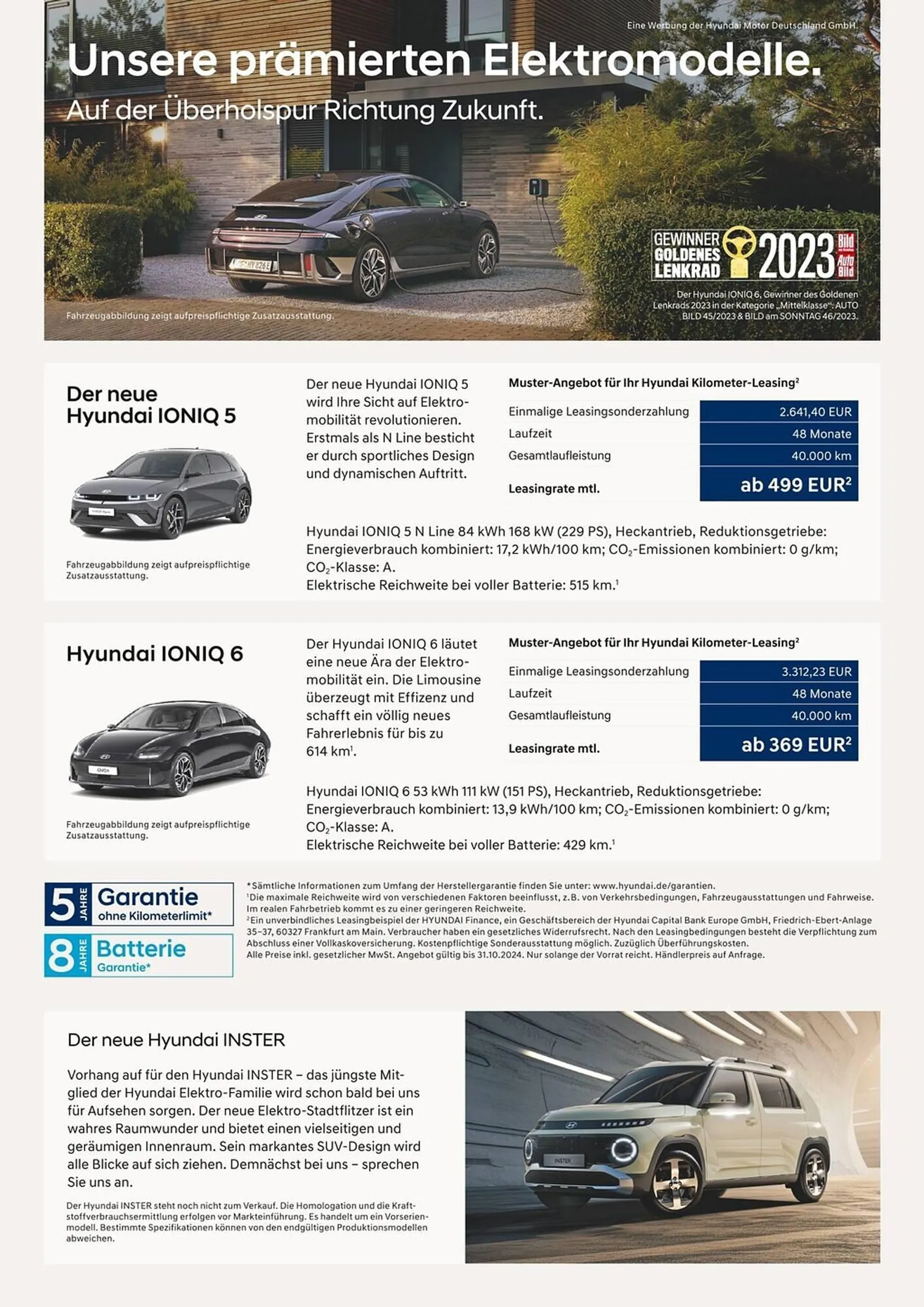 Hyundai Prospekt von 2. Oktober bis 29. Oktober 2024 - Prospekt seite 3