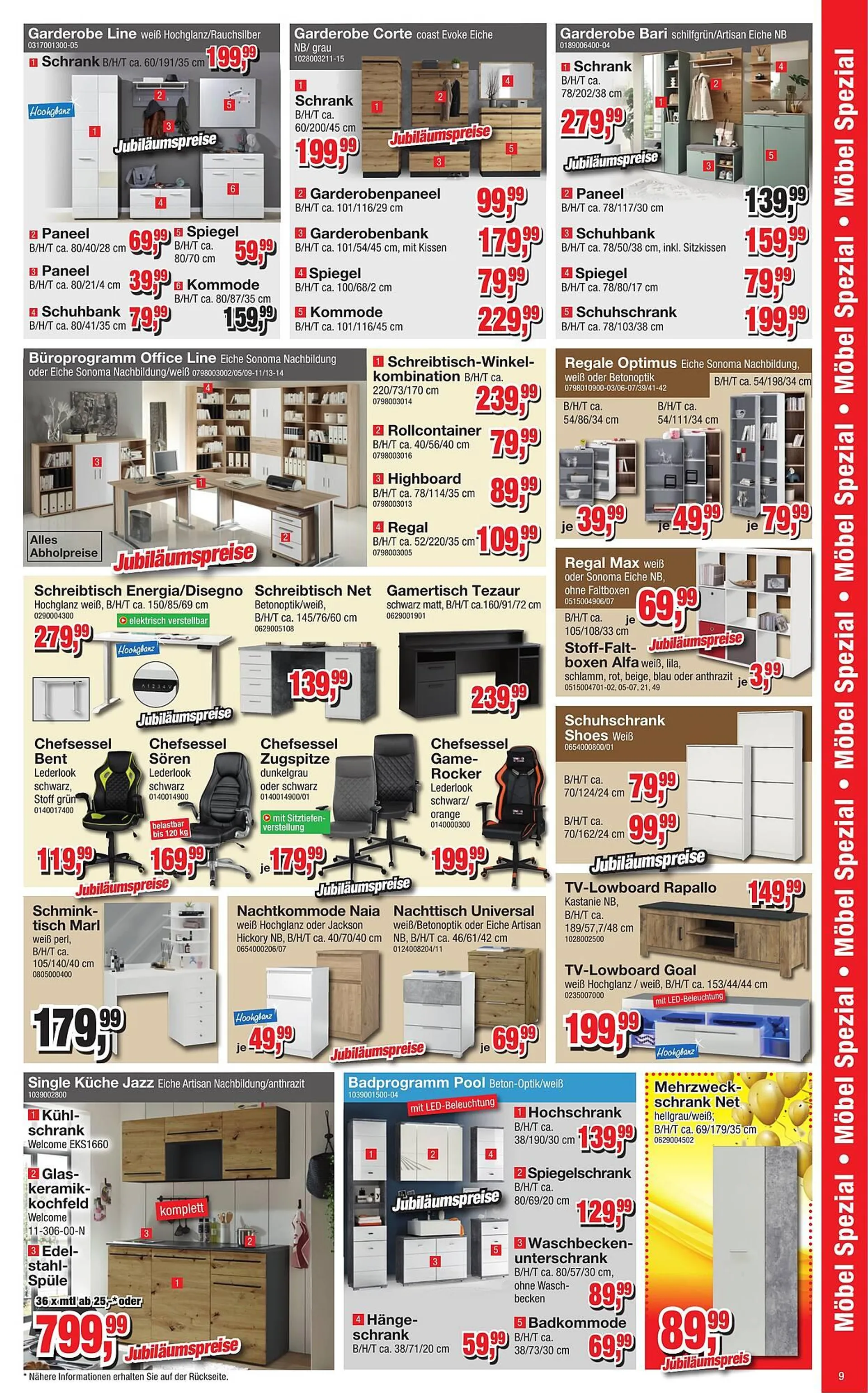 Möbelfundgrube Prospekt von 17. Oktober bis 31. Oktober 2024 - Prospekt seite 10