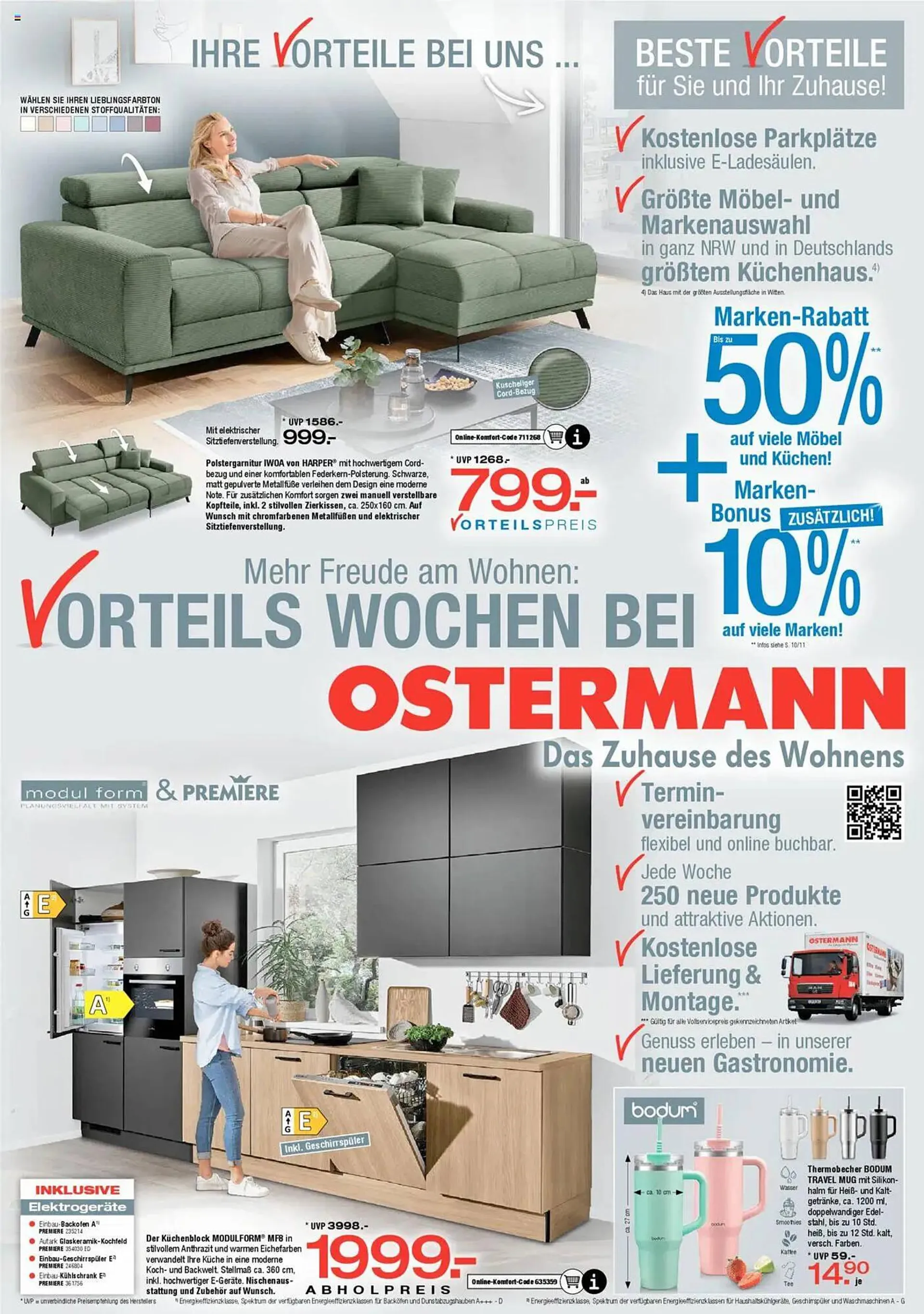Ostermann Prospekt von 2. August bis 15. August 2025 - Prospekt seite 1