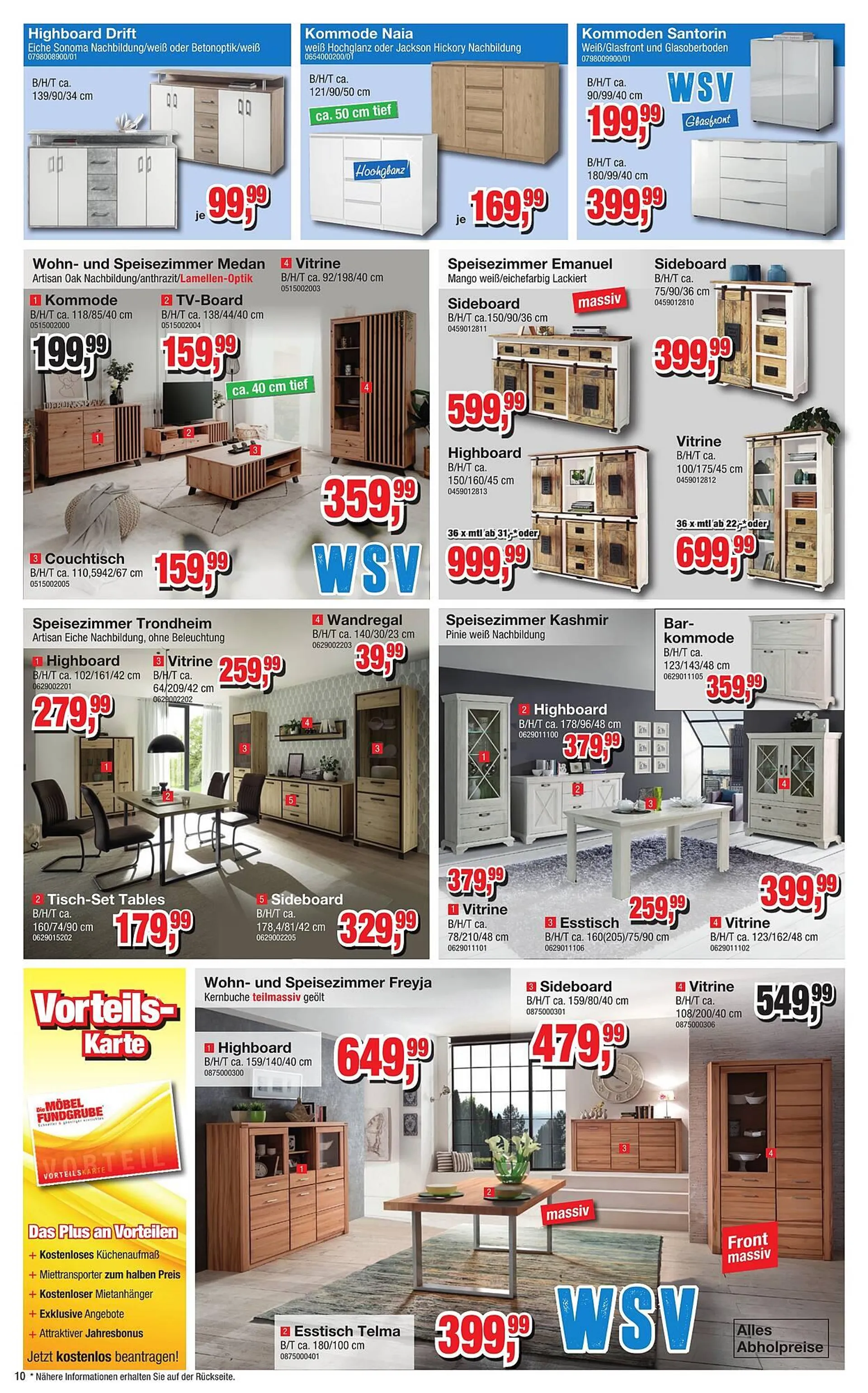 Möbelfundgrube Prospekt von 1. Januar bis 15. Januar 2025 - Prospekt seite 12