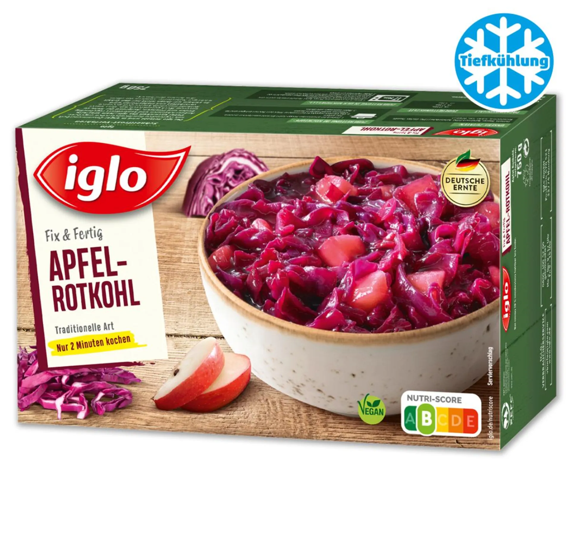 IGLO Apfel-Rotkohl