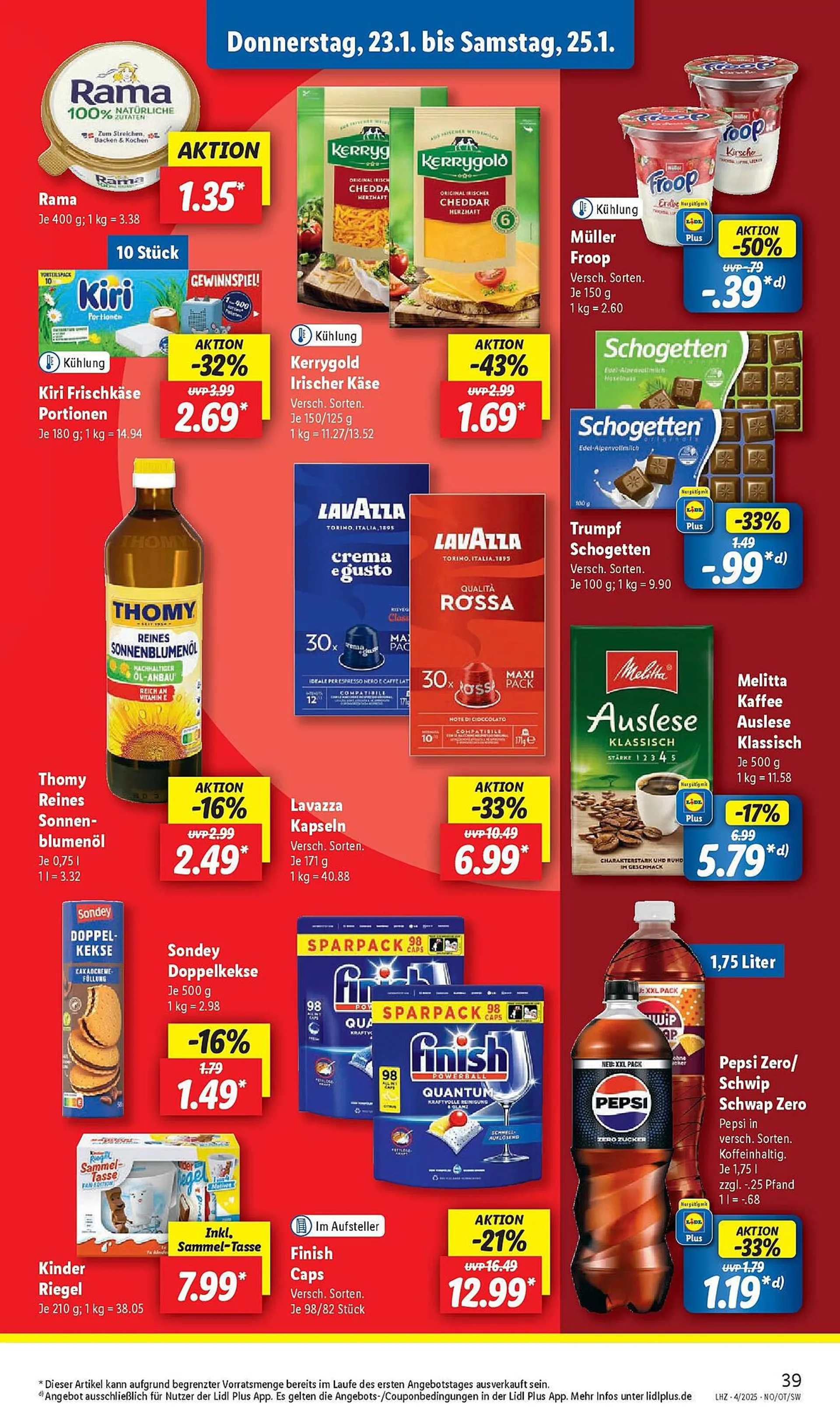 Lidl Prospekt von 20. Januar bis 25. Januar 2025 - Prospekt seite 51