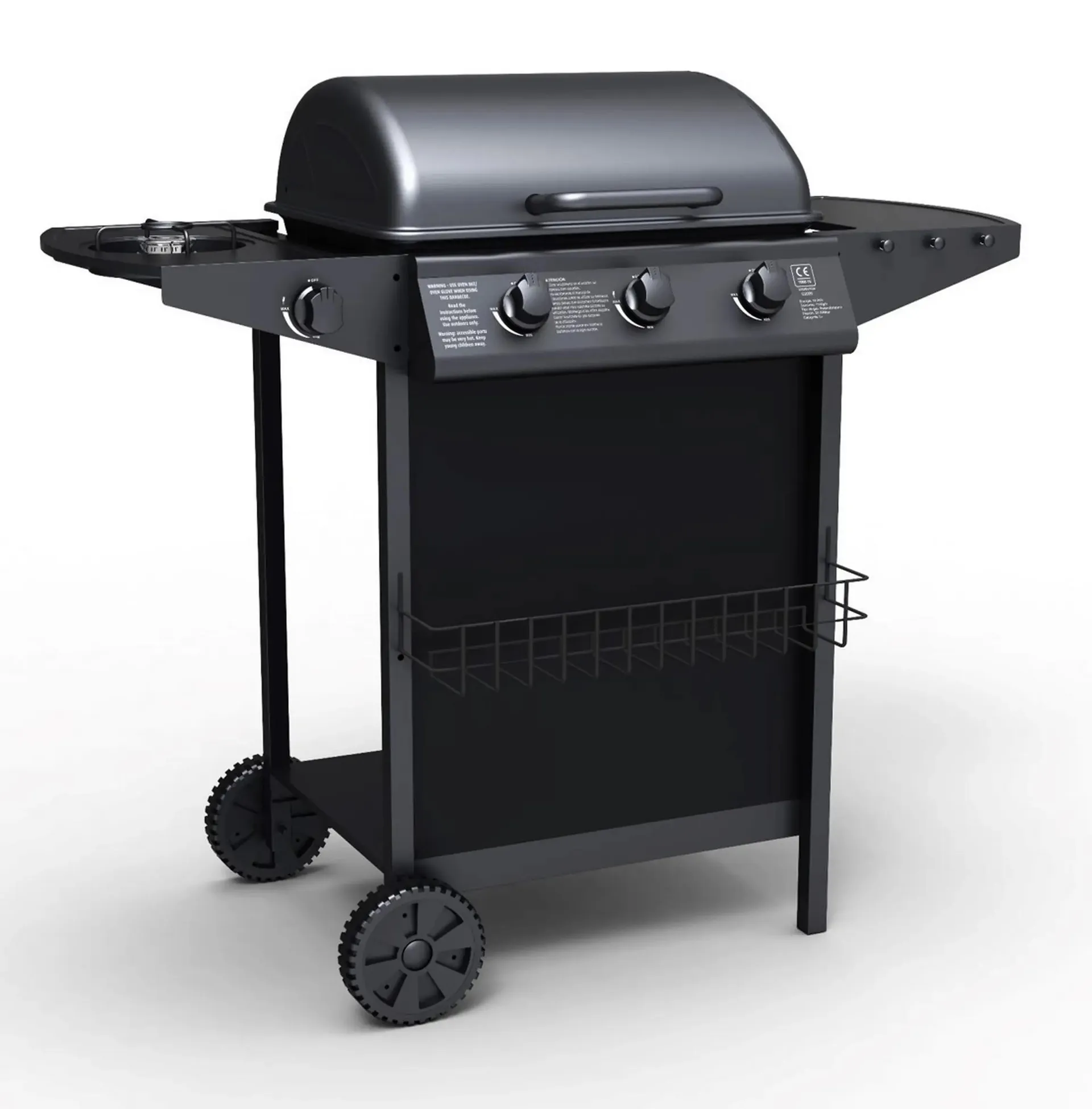 TEPRO Gasgrill HAMPTON - schwarz - 3196