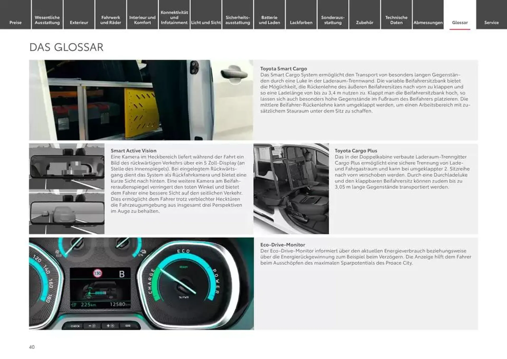 Toyota Der neue Proace City / Proace City Electric von 22. Januar bis 22. Januar 2026 - Prospekt seite 40