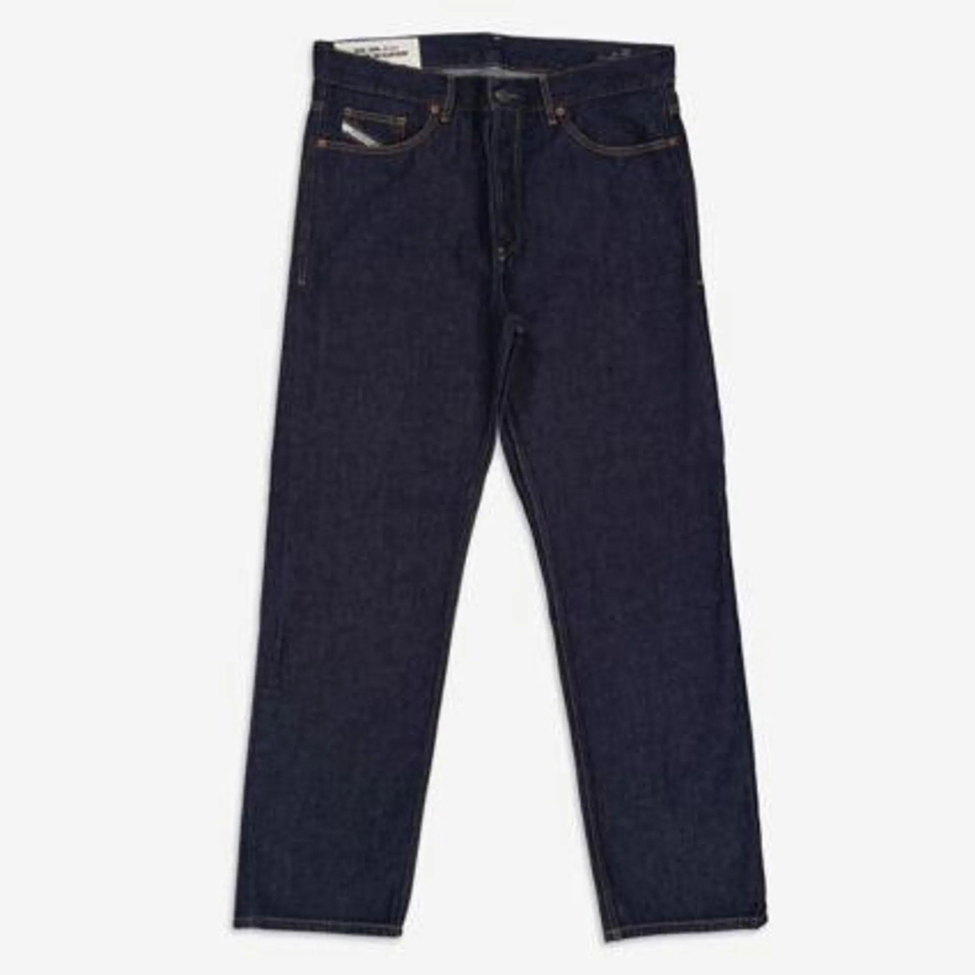 Dunkelblaue Straight Leg D-Macs Jeans