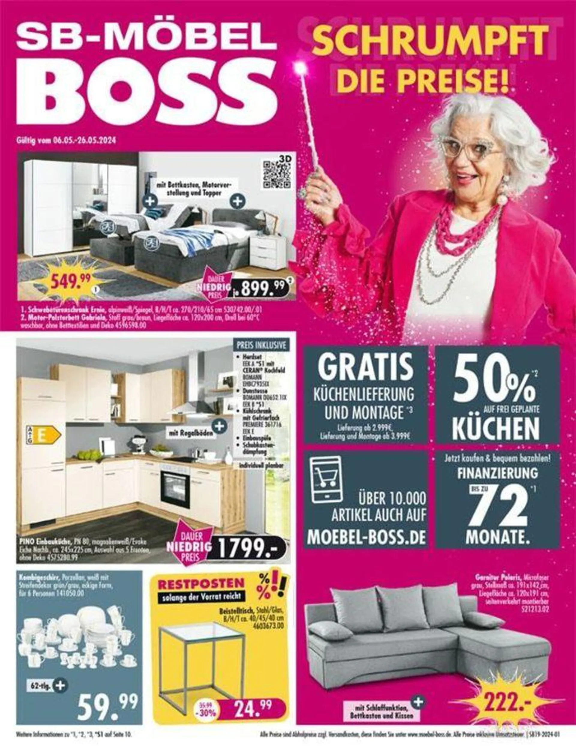 SB Möbel Boss flugblatt - 1