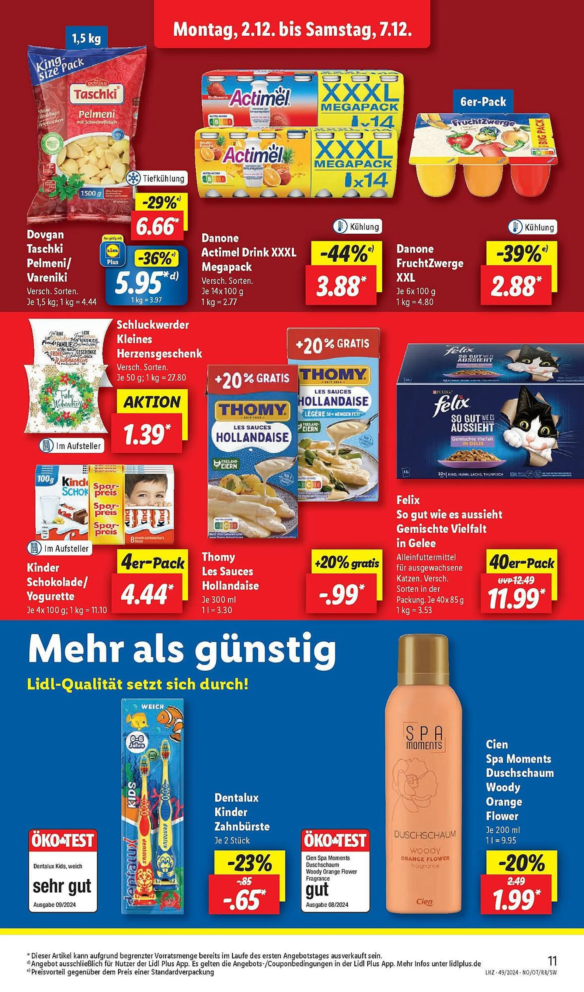 Lidl Prospekt von 9. Dezember bis 14. Dezember 2024 - Prospekt seite 13