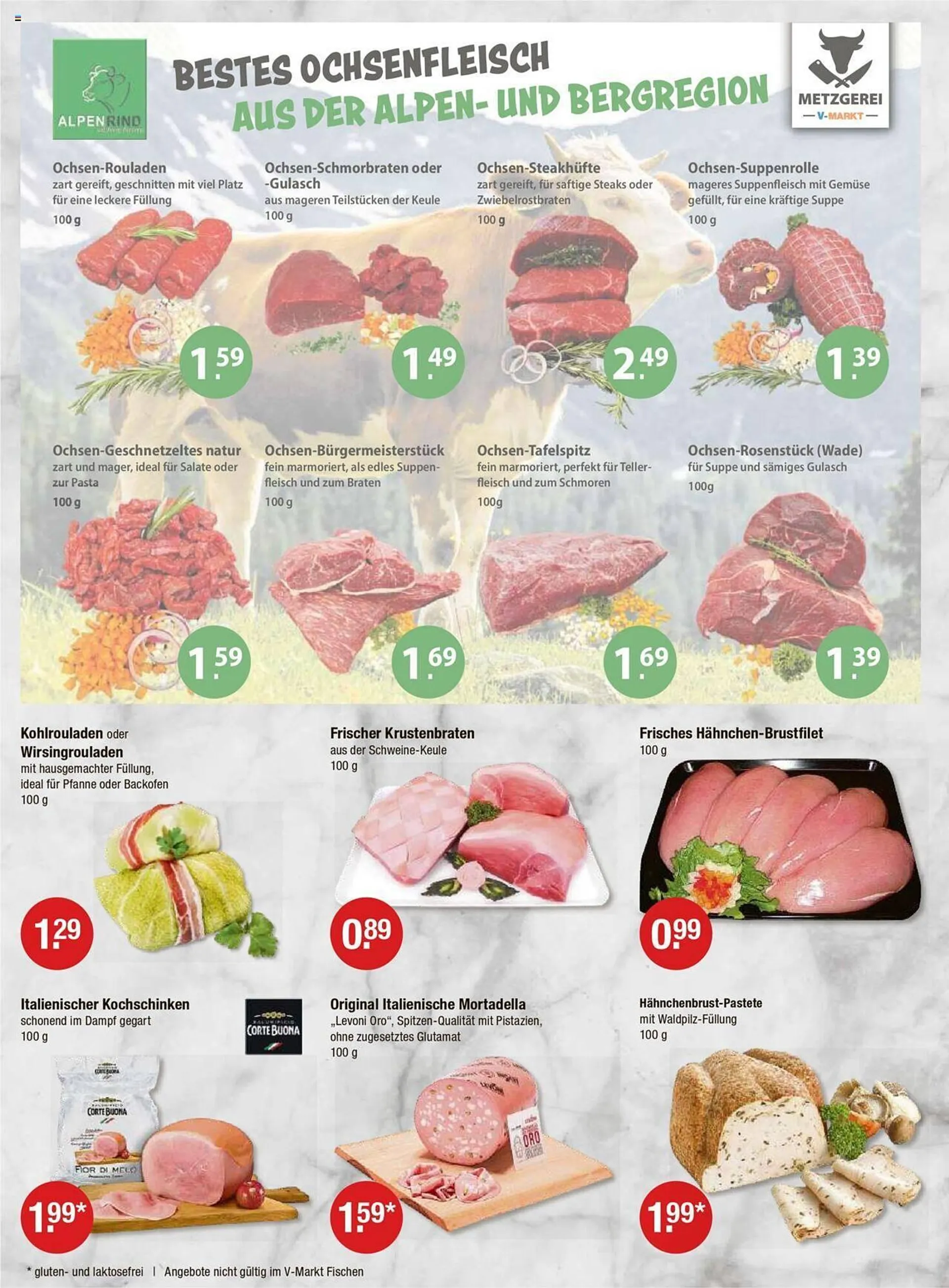 V Markt Prospekt von 4. Oktober bis 9. Oktober 2024 - Prospekt seite 2