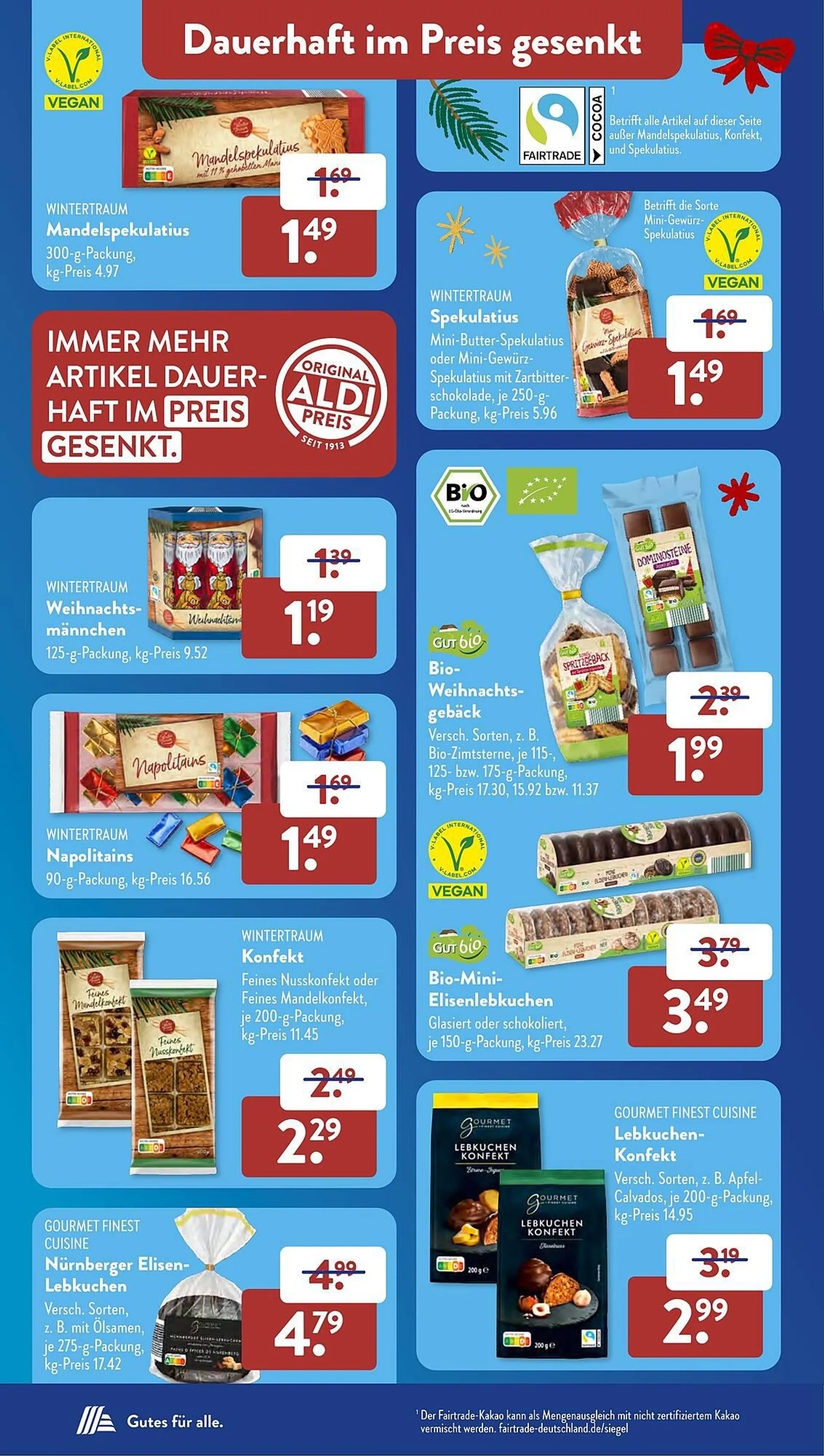 Aldi Süd Food Prospekt von 27. November bis 2. Dezember 2023 - Prospekt seite 9