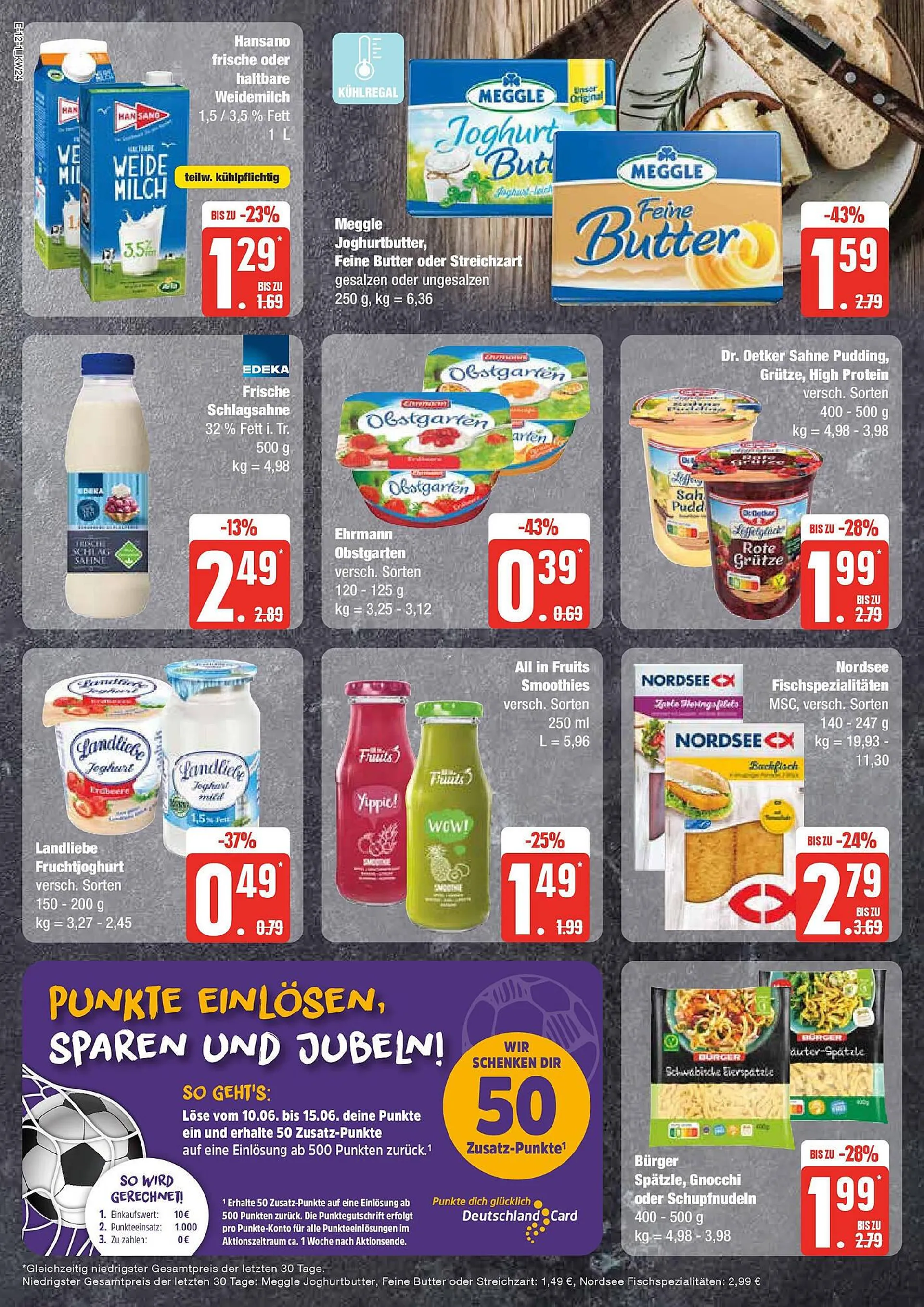 Edeka Prospekt von 9. Juni bis 15. Juni 2024 - Prospekt seite 12