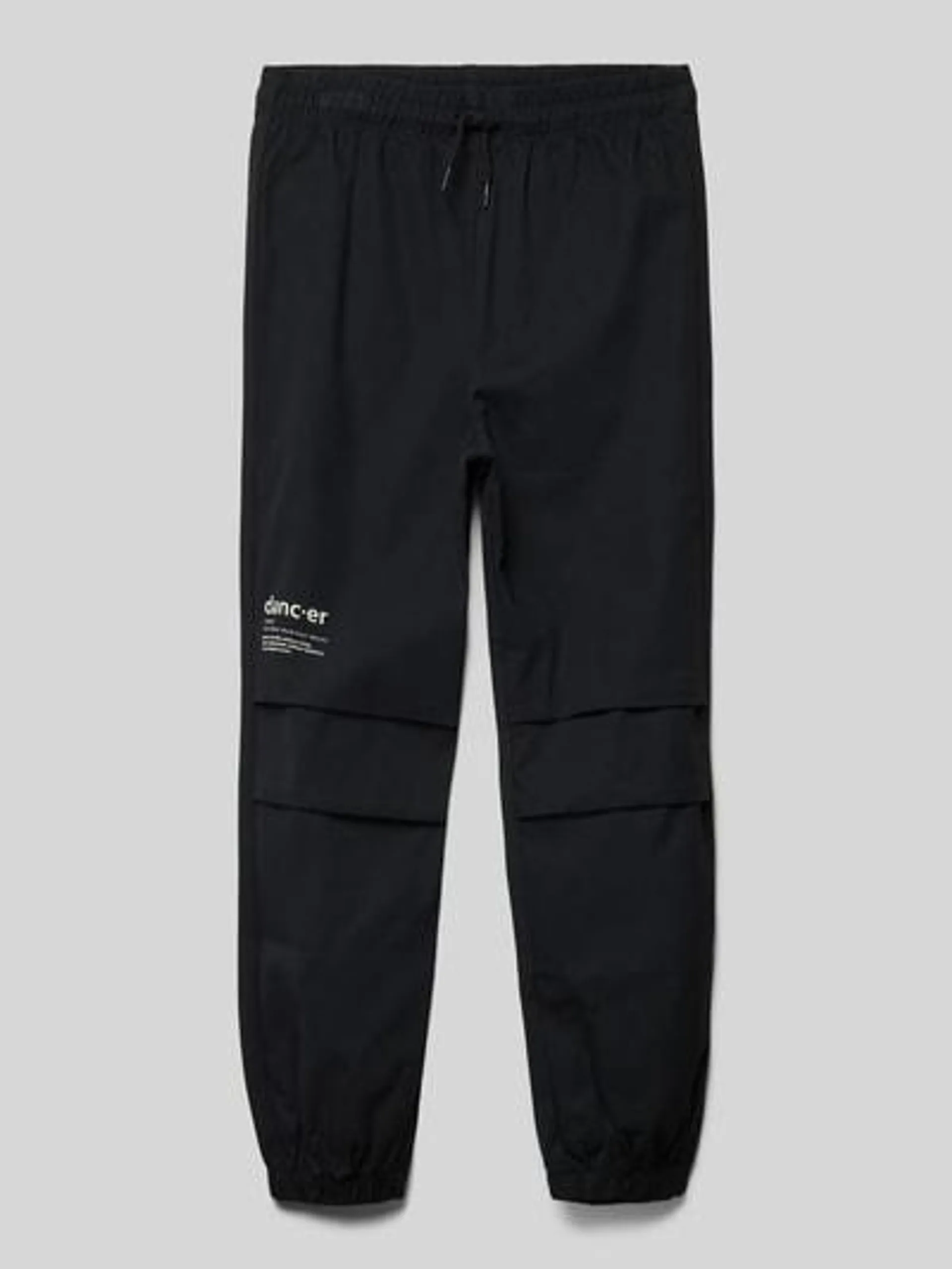 Sweatpants mit Logo-Print in black