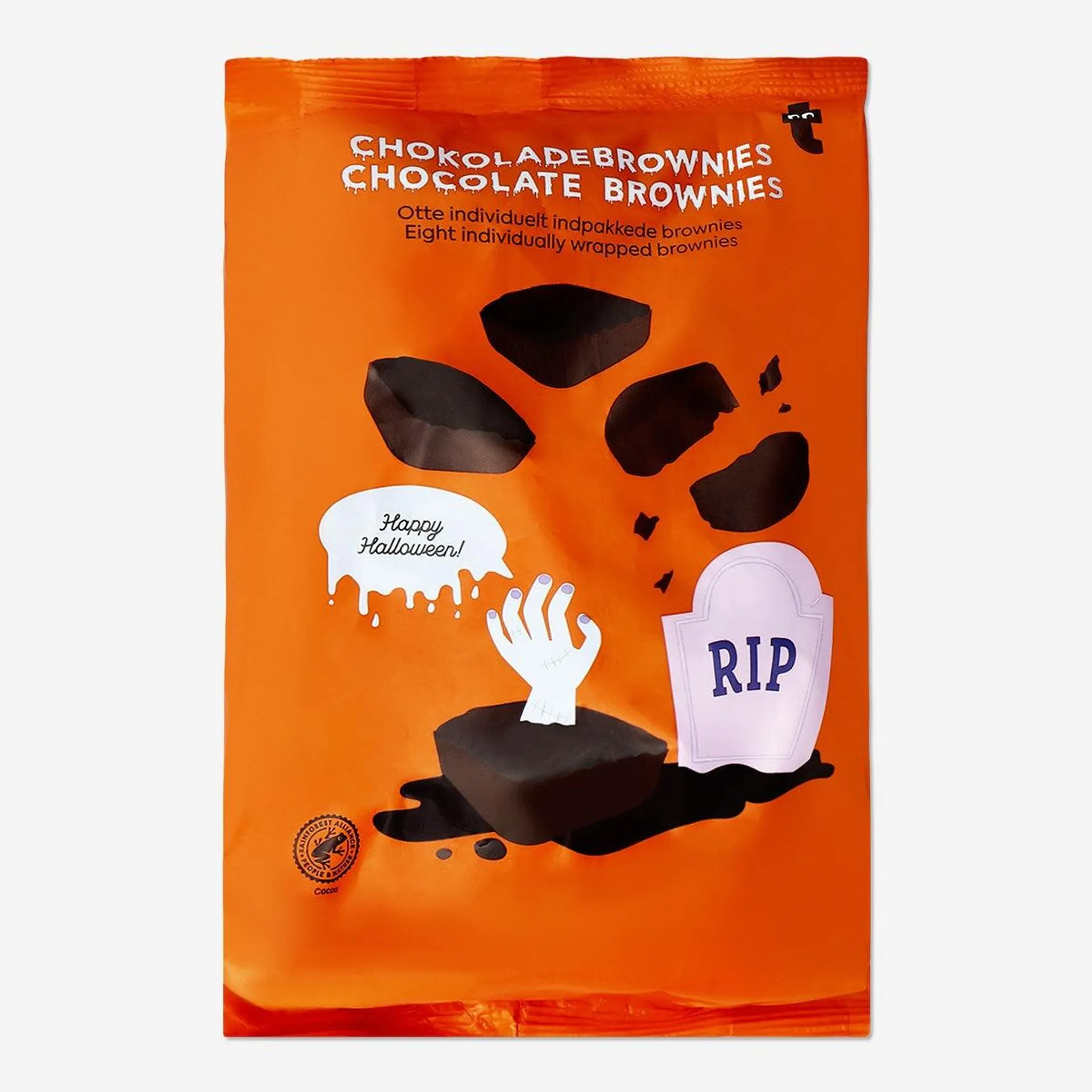 Halloween Brownies - 8 pcs