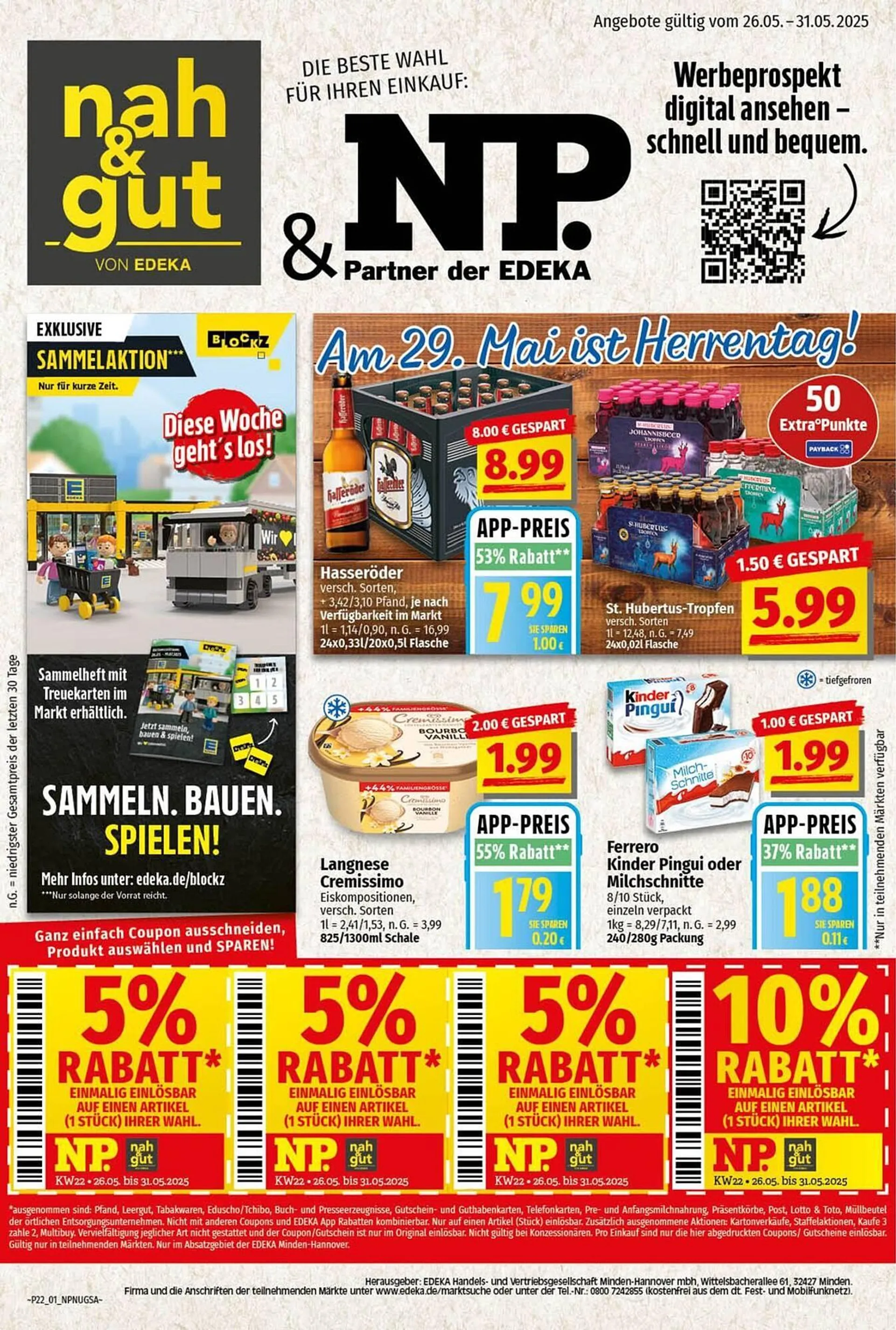 nah & gut Prospekt von 25. Mai bis 2. Juni 2025 - Prospekt seite 1