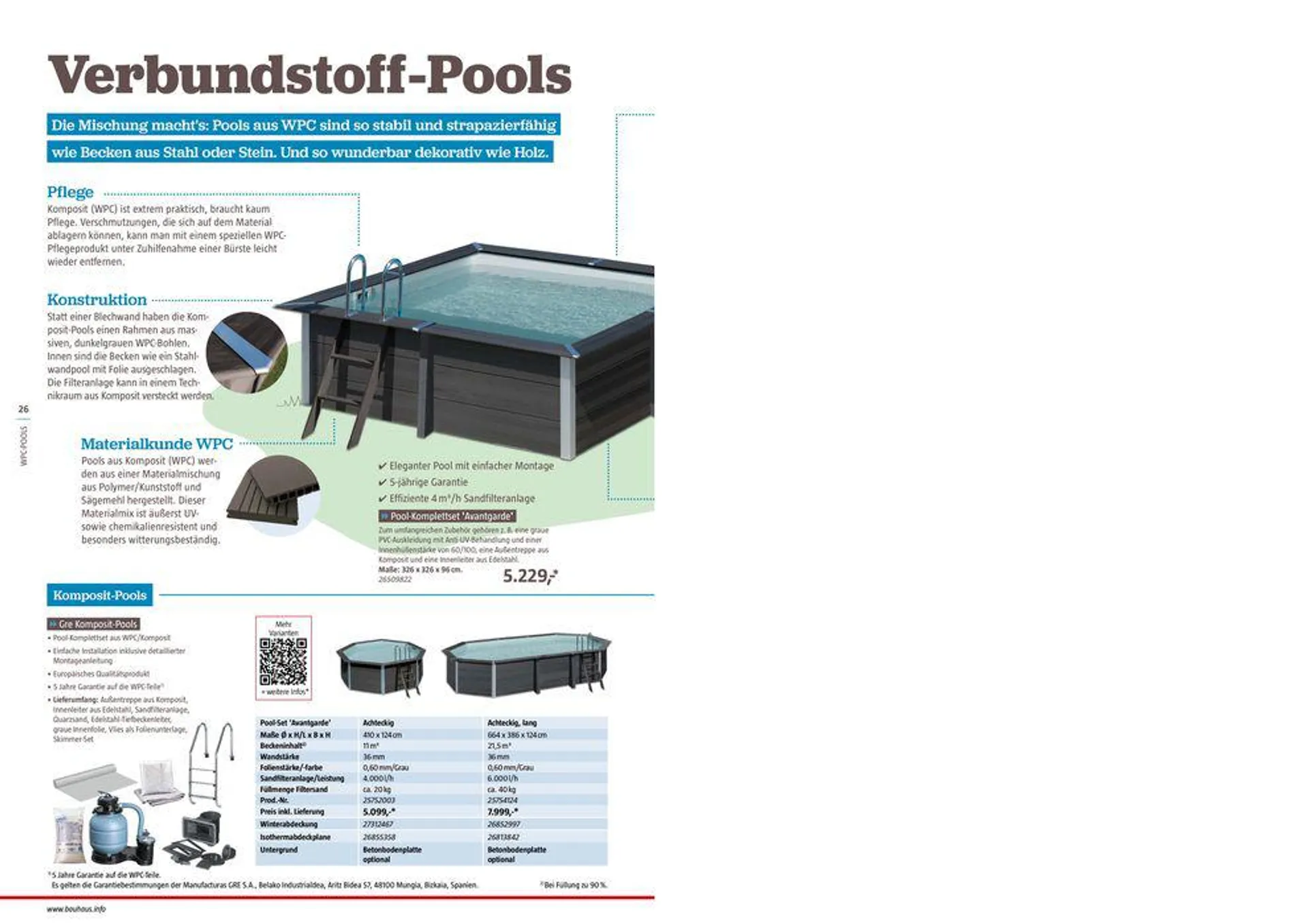 Spa und Pools 2023 von 23. Februar bis 1. Juni 2024 - Prospekt seite 26