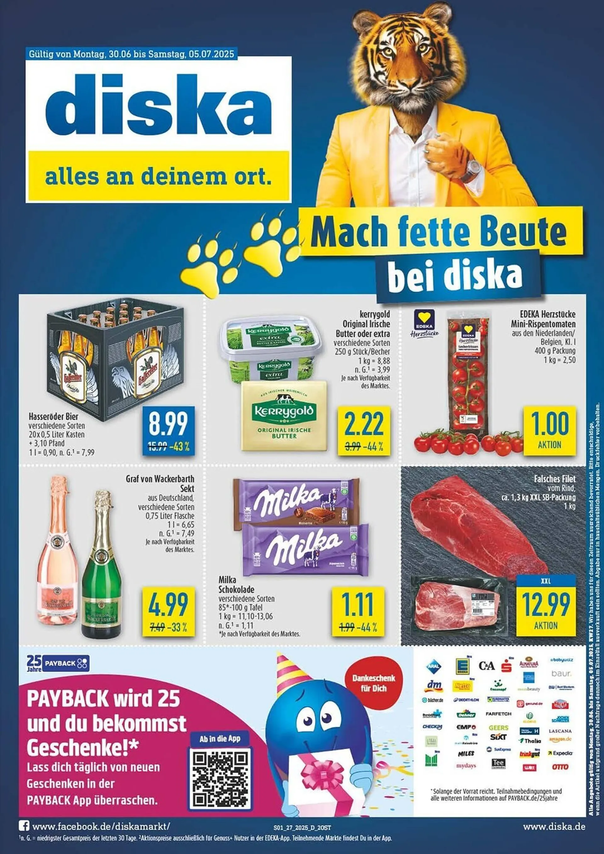 diska Prospekt von 30. Juni bis 5. Juli 2025 - Prospekt seite 1