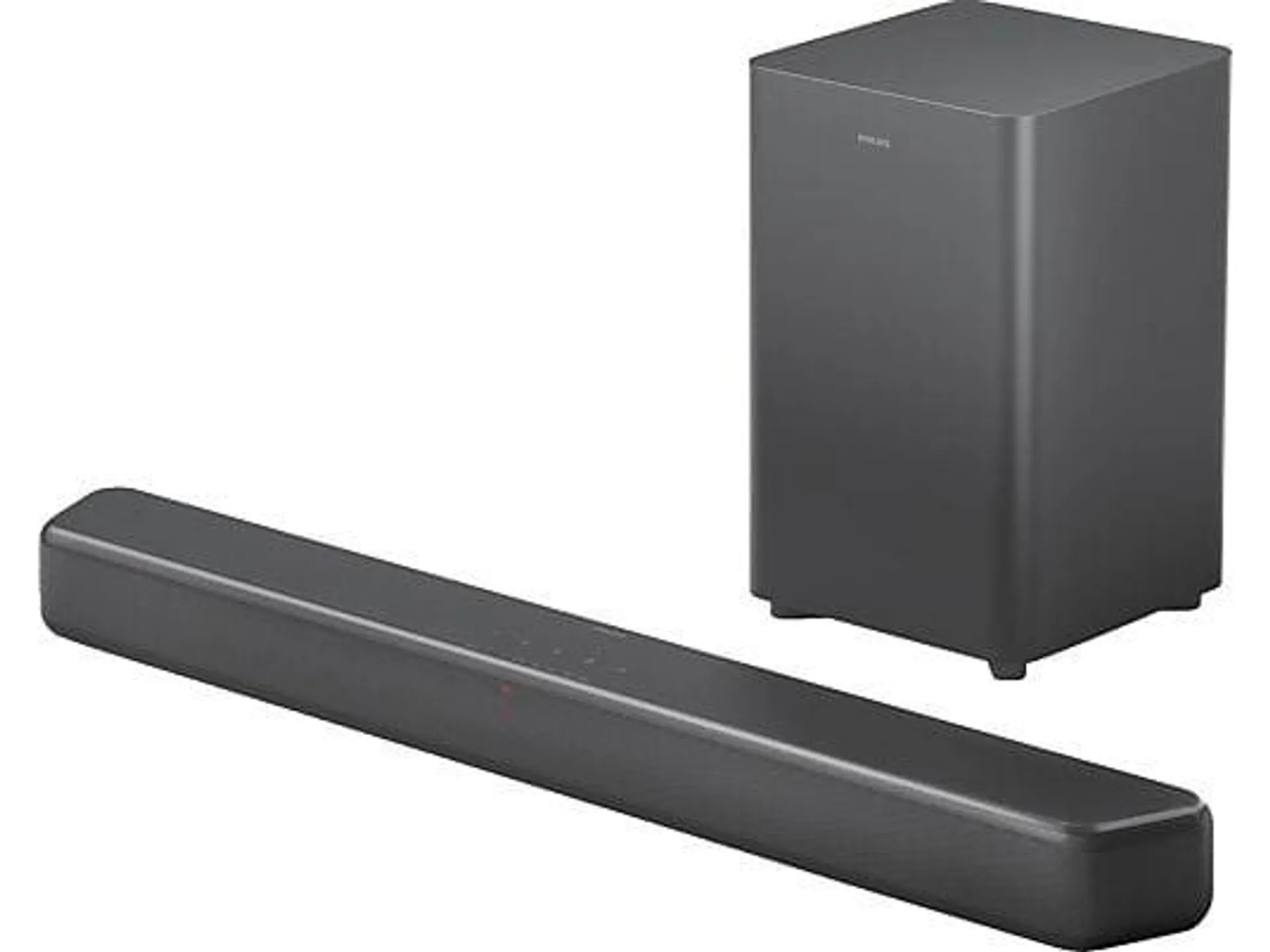 PHILIPS TAB 5309/10, Soundbar mit kabellosem Subwoofer, Dunkelgrau