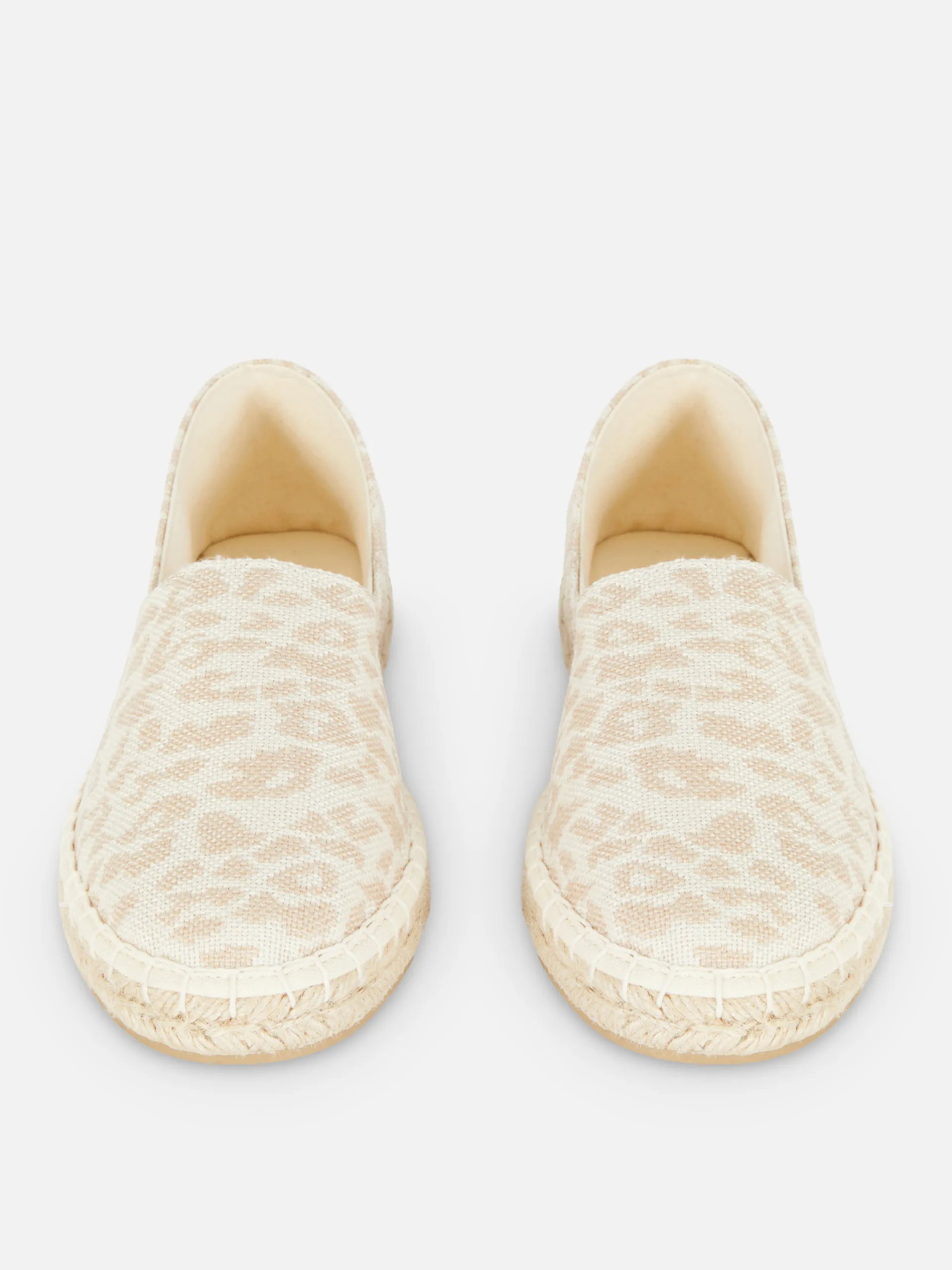 Espadrilles mit Leopardenmuster