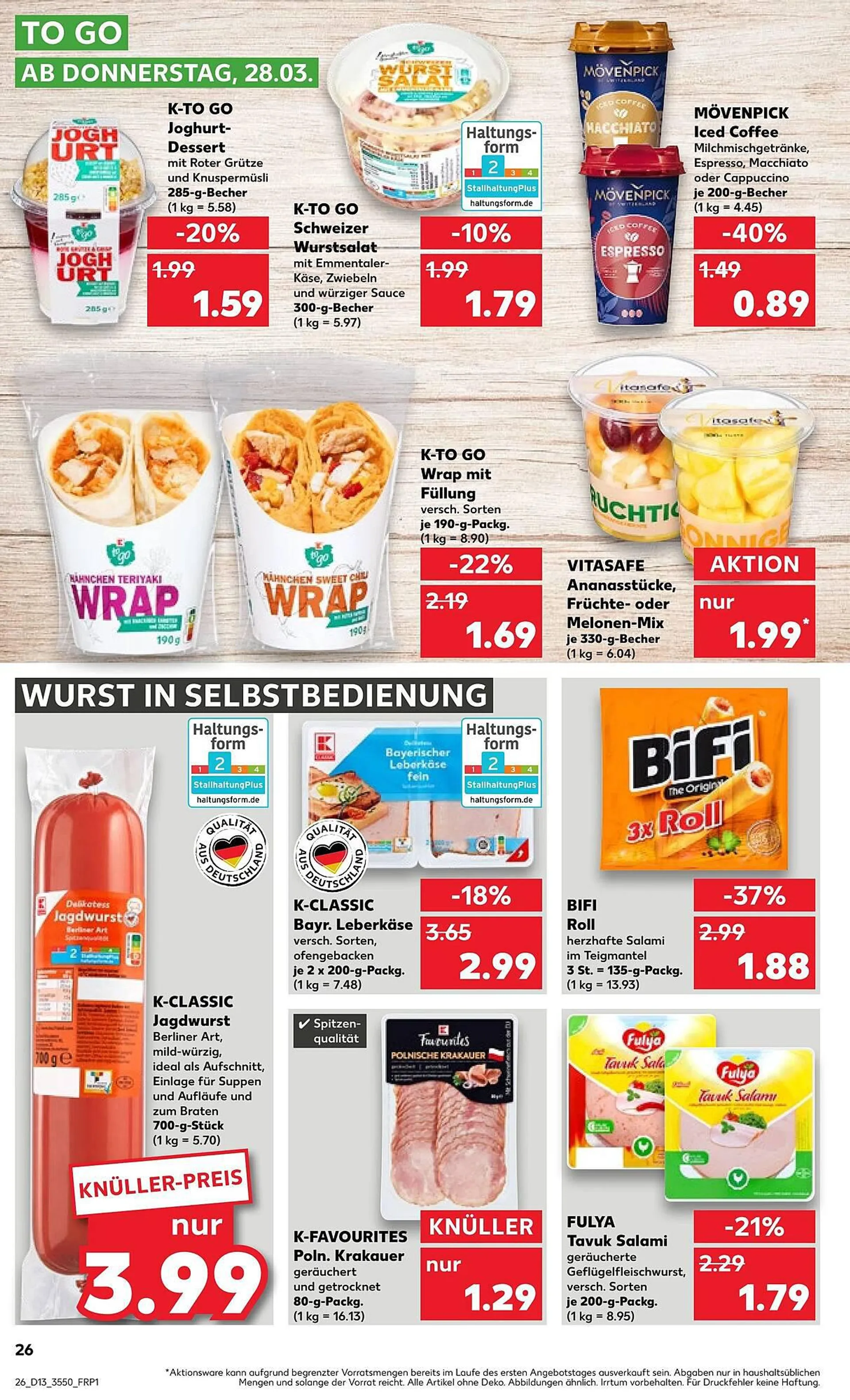 Kaufland Prospekt von 1. April bis 3. April 2024 - Prospekt seite 29