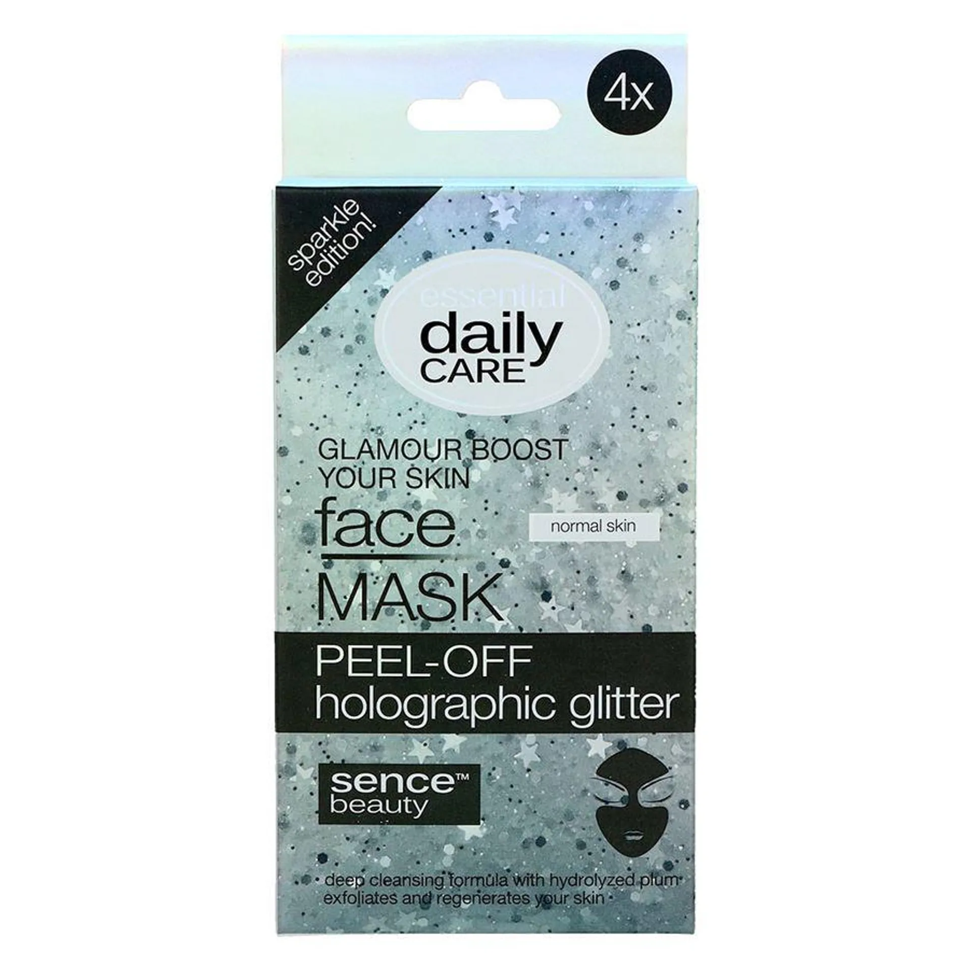 Sencebeauty Peeling-Gesichtsmaske 4x 8g