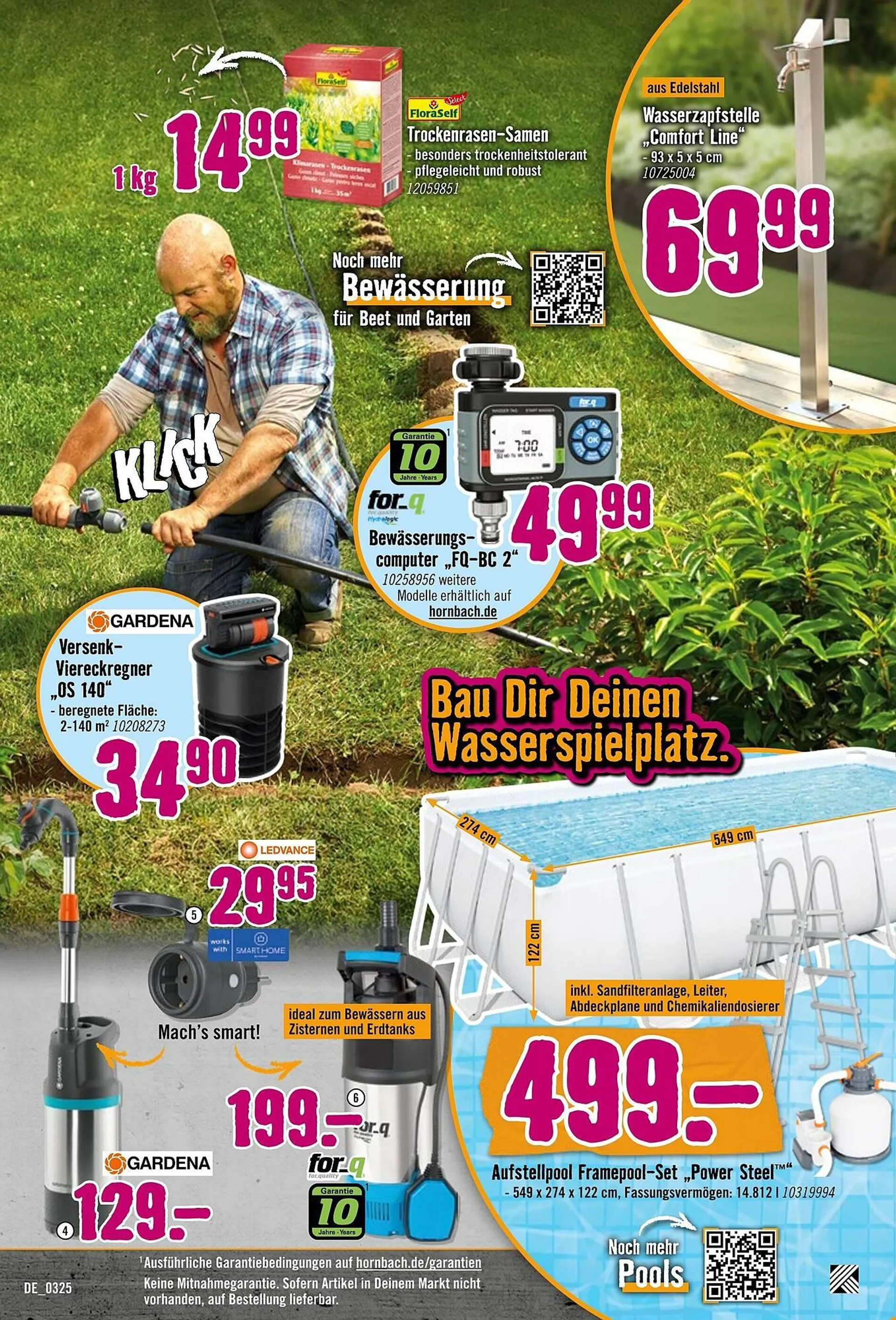 Hornbach Prospekt von 12. März bis 10. April 2025 - Prospekt seite 16