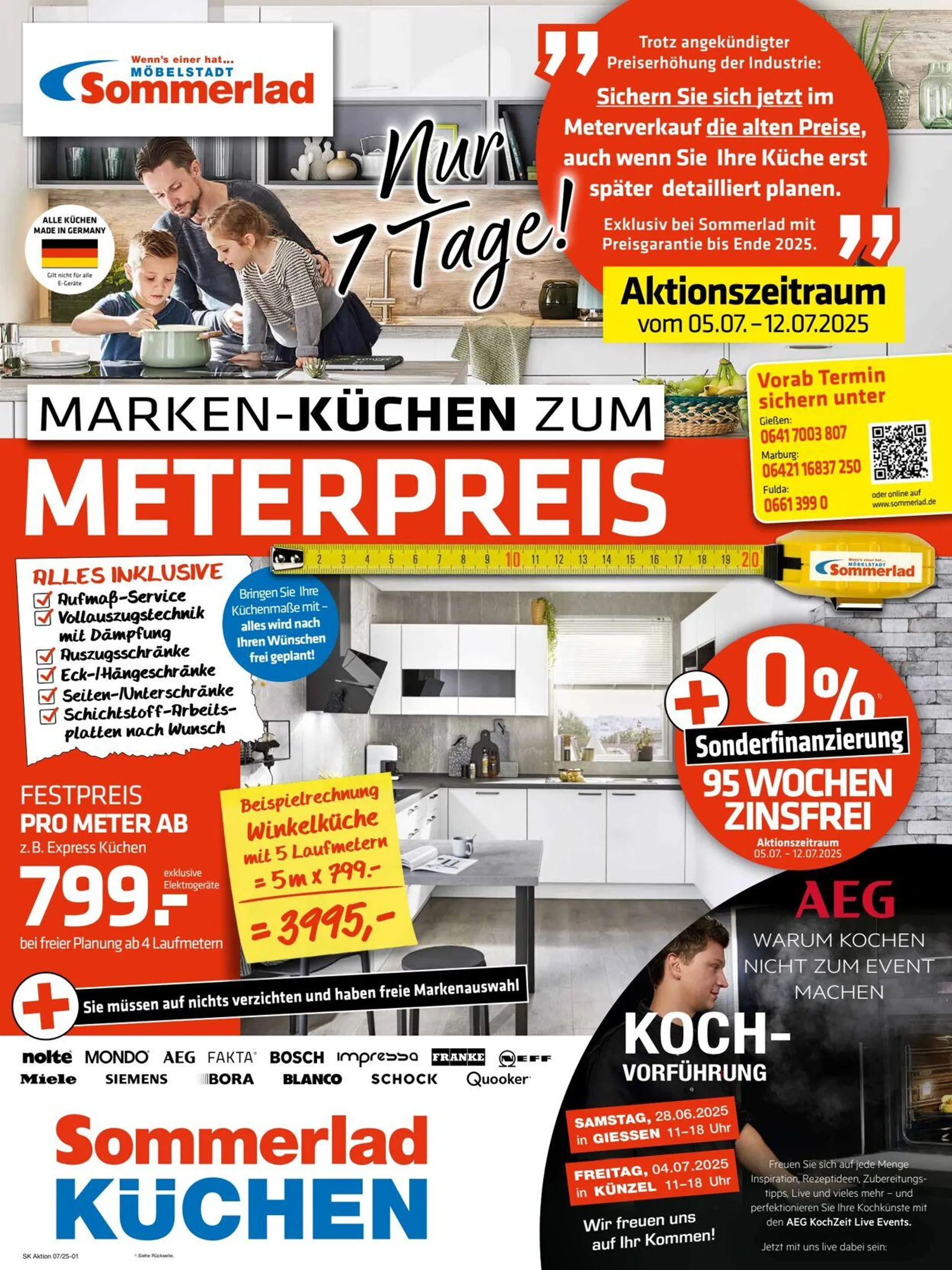 Sommerlad Aktueller Prospekt von 30. Juni bis 5. Juli 2025 - Prospekt seite 1