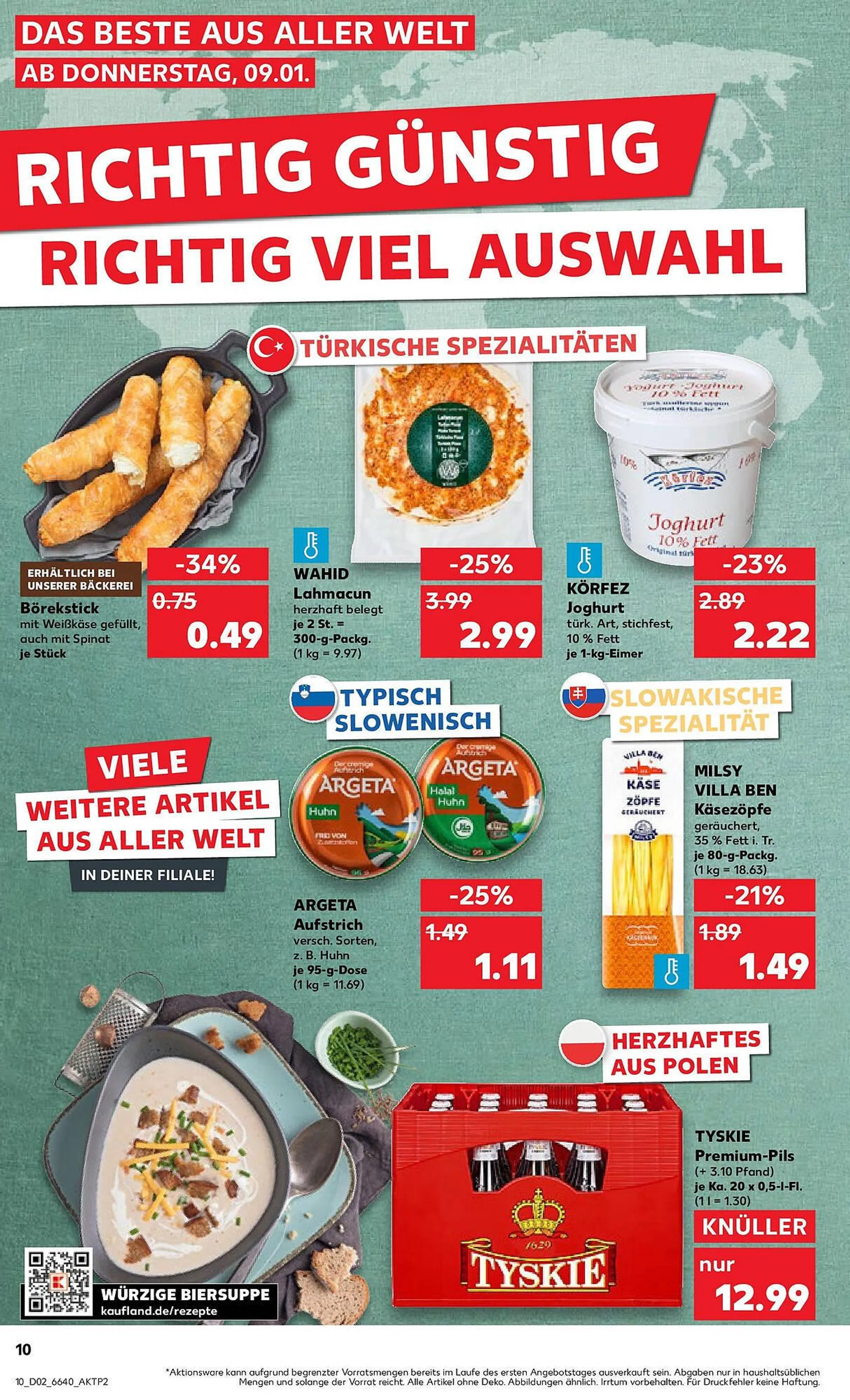 Kaufland Prospekt von 9. Januar bis 15. Januar 2025 - Prospekt seite 10