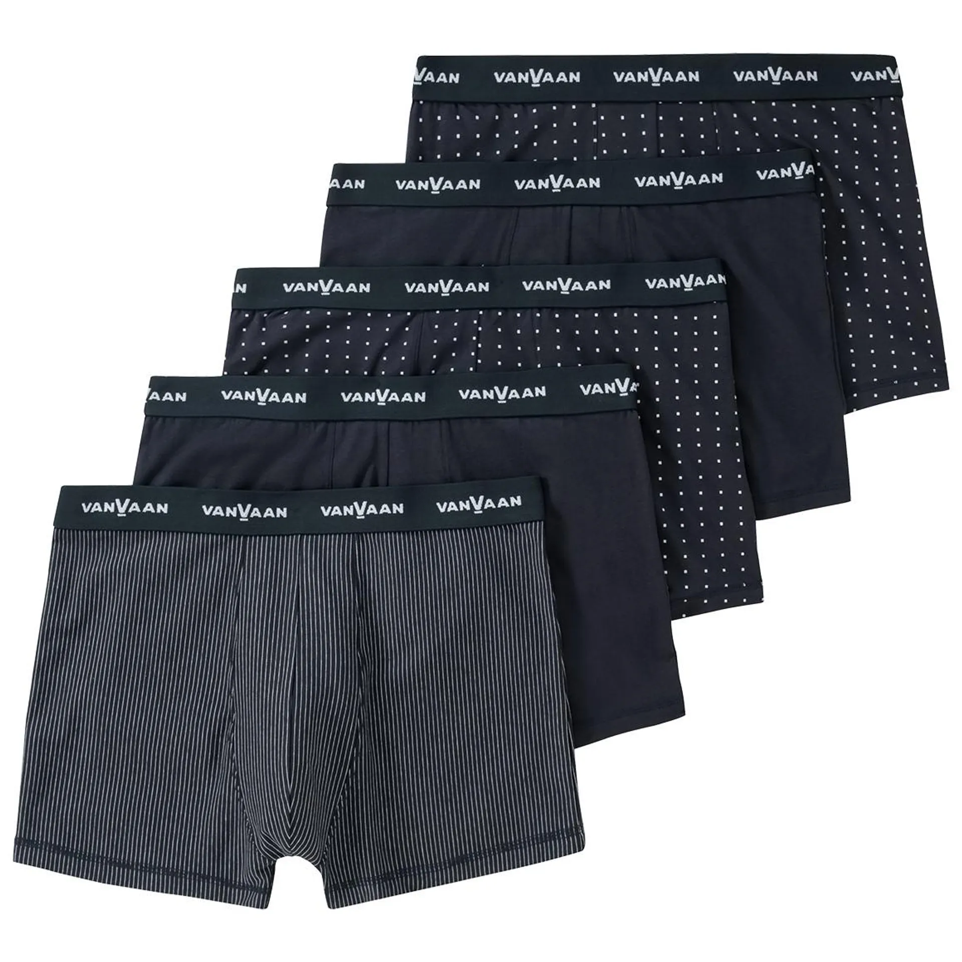 5 Herren Retroshorts im Set