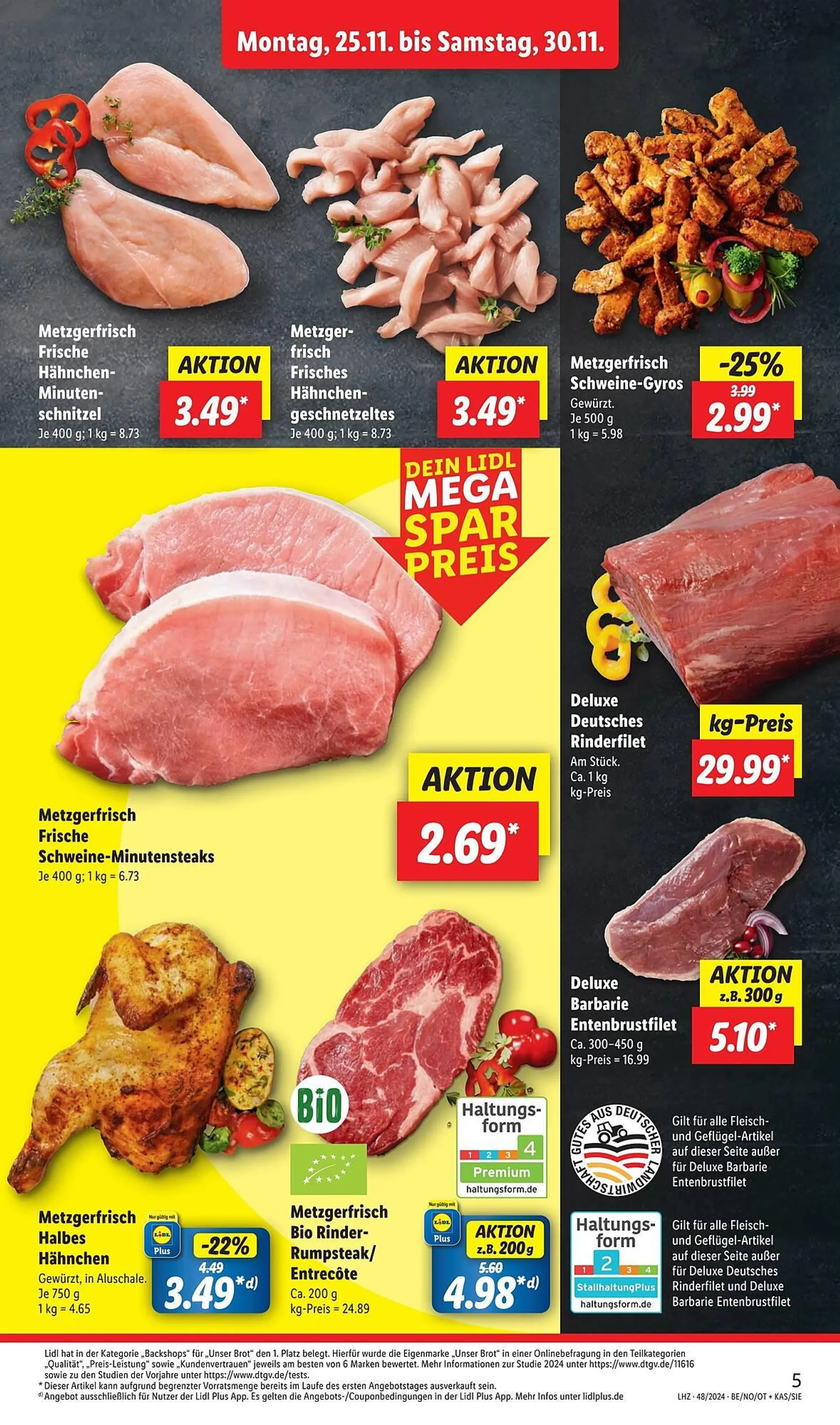 Lidl Prospekt von 9. Dezember bis 14. Dezember 2024 - Prospekt seite 7