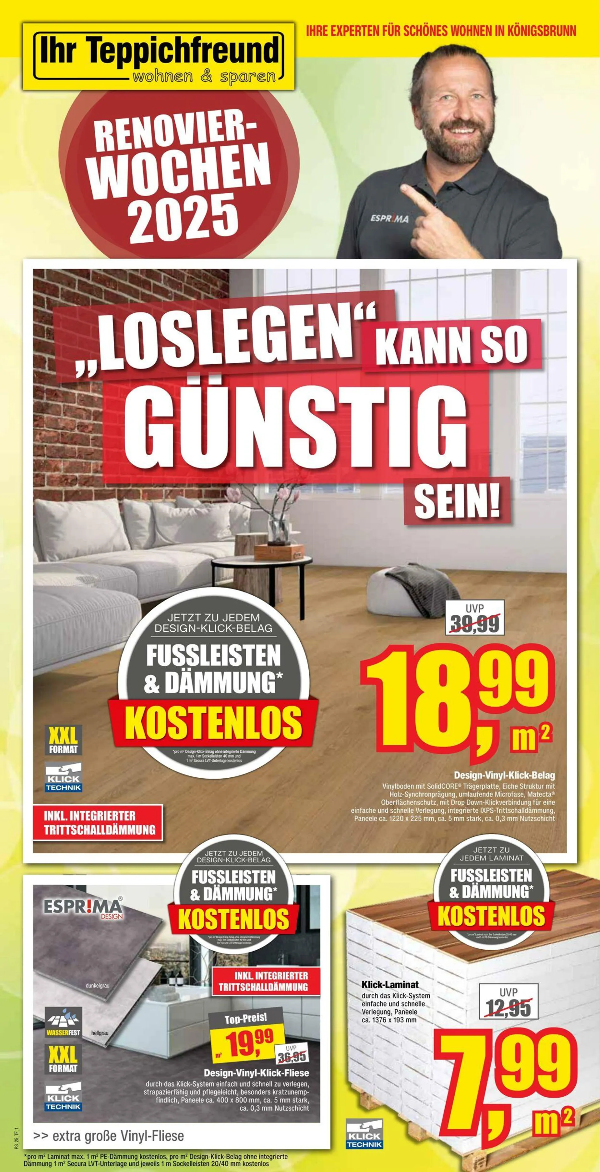 Ihr Teppichfreund Aktueller Prospekt von 13. Mai bis 27. Mai 2025 - Prospekt seite 1