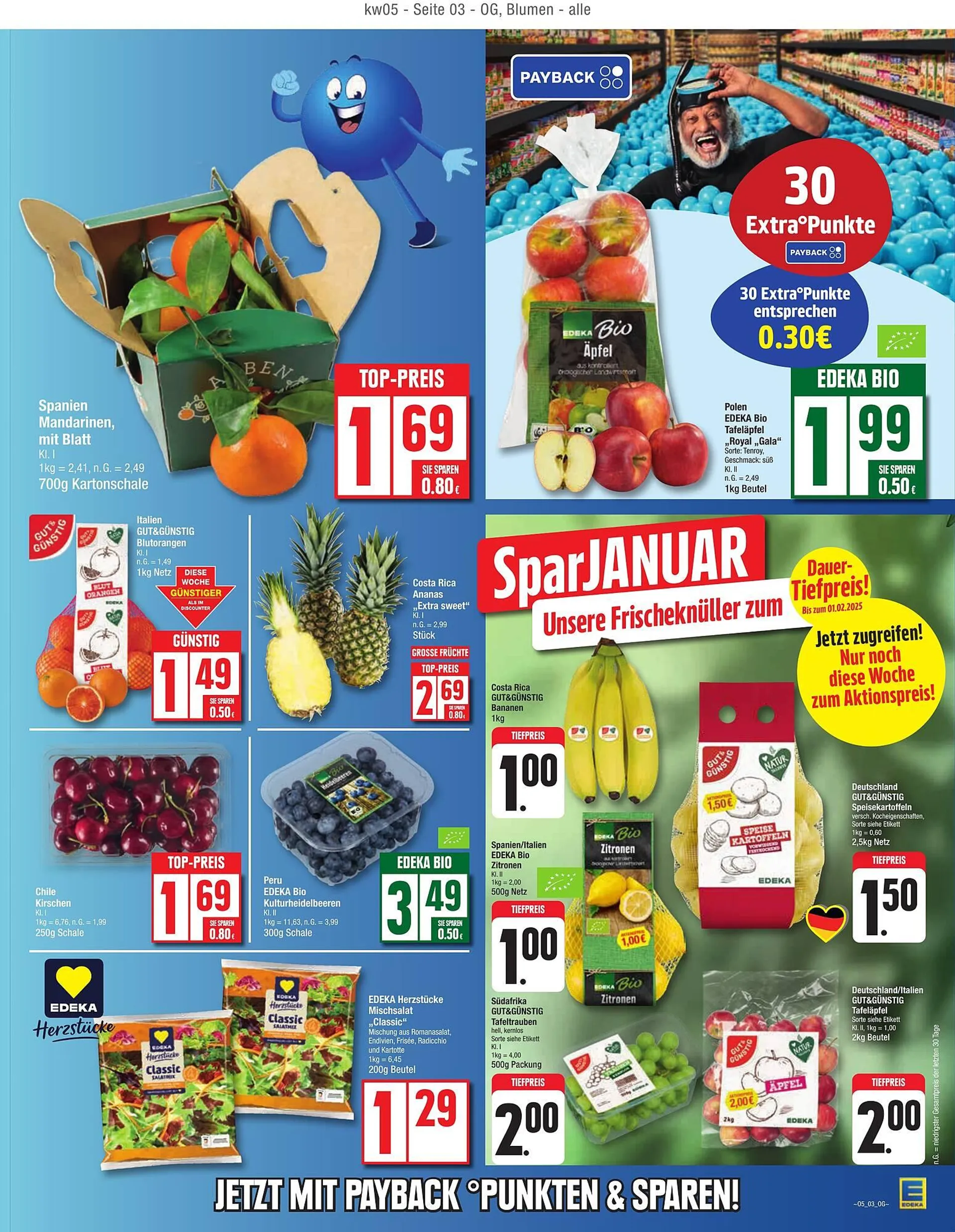 EDEKA Prospekt von 27. Januar bis 1. Februar 2025 - Prospekt seite 2