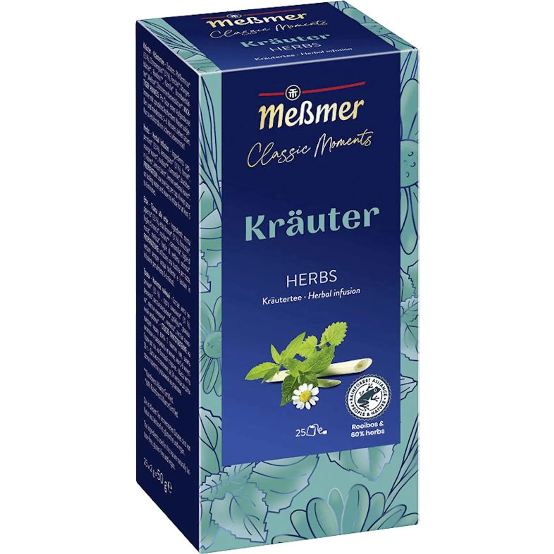 Meßmer Classic Moments Kräutertee 25 Teebeutel (50 g)