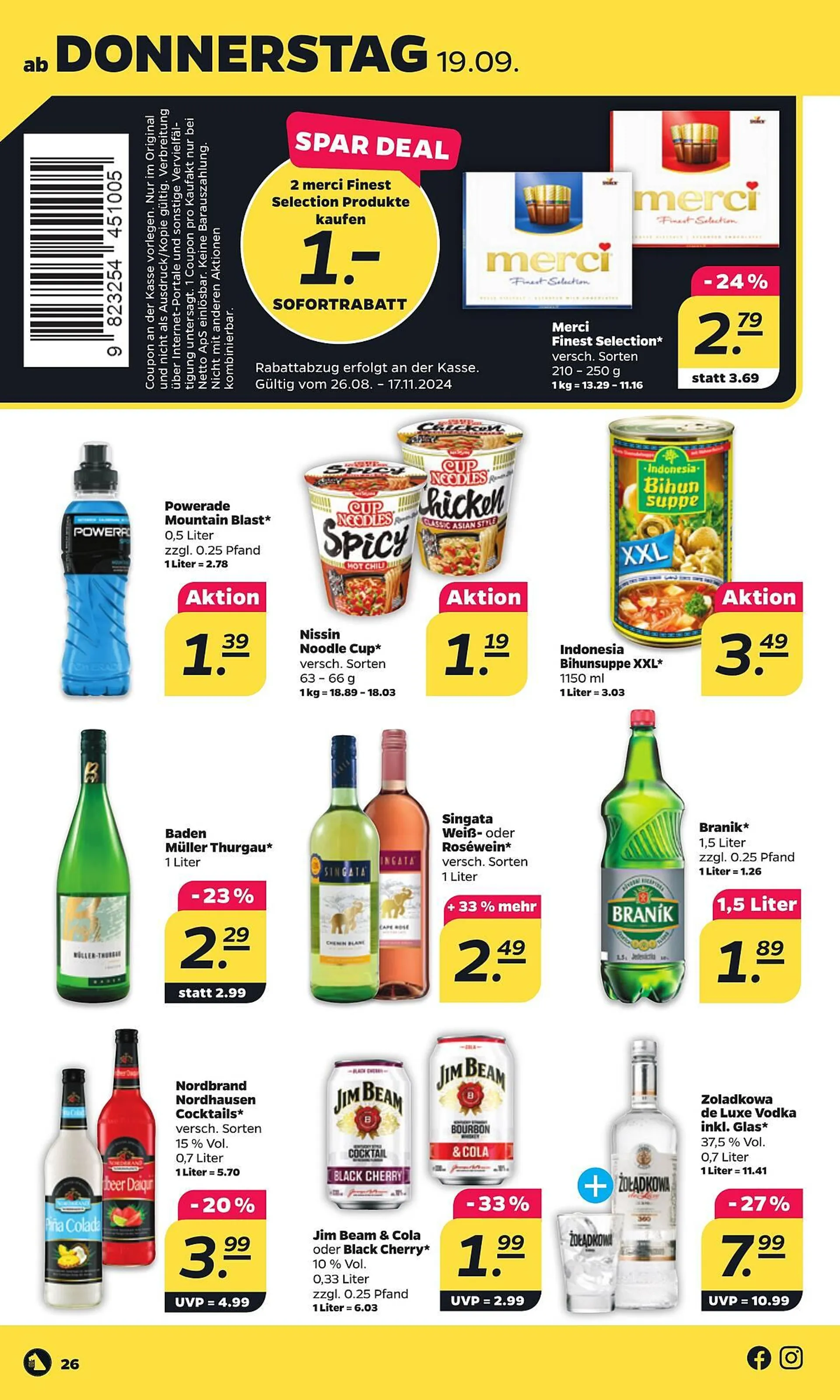 NETTO Prospekt von 16. September bis 21. September 2024 - Prospekt seite 30