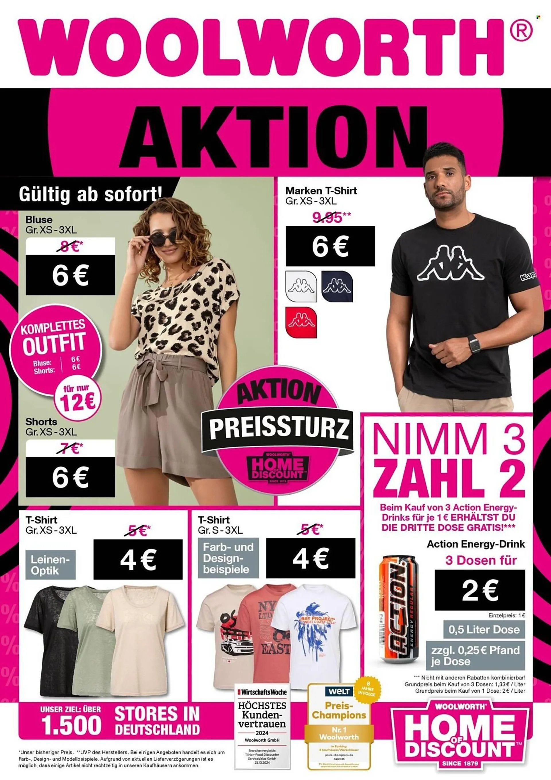 Woolworth Prospekt von 30. Mai bis 9. Juni 2025 - Prospekt seite 1