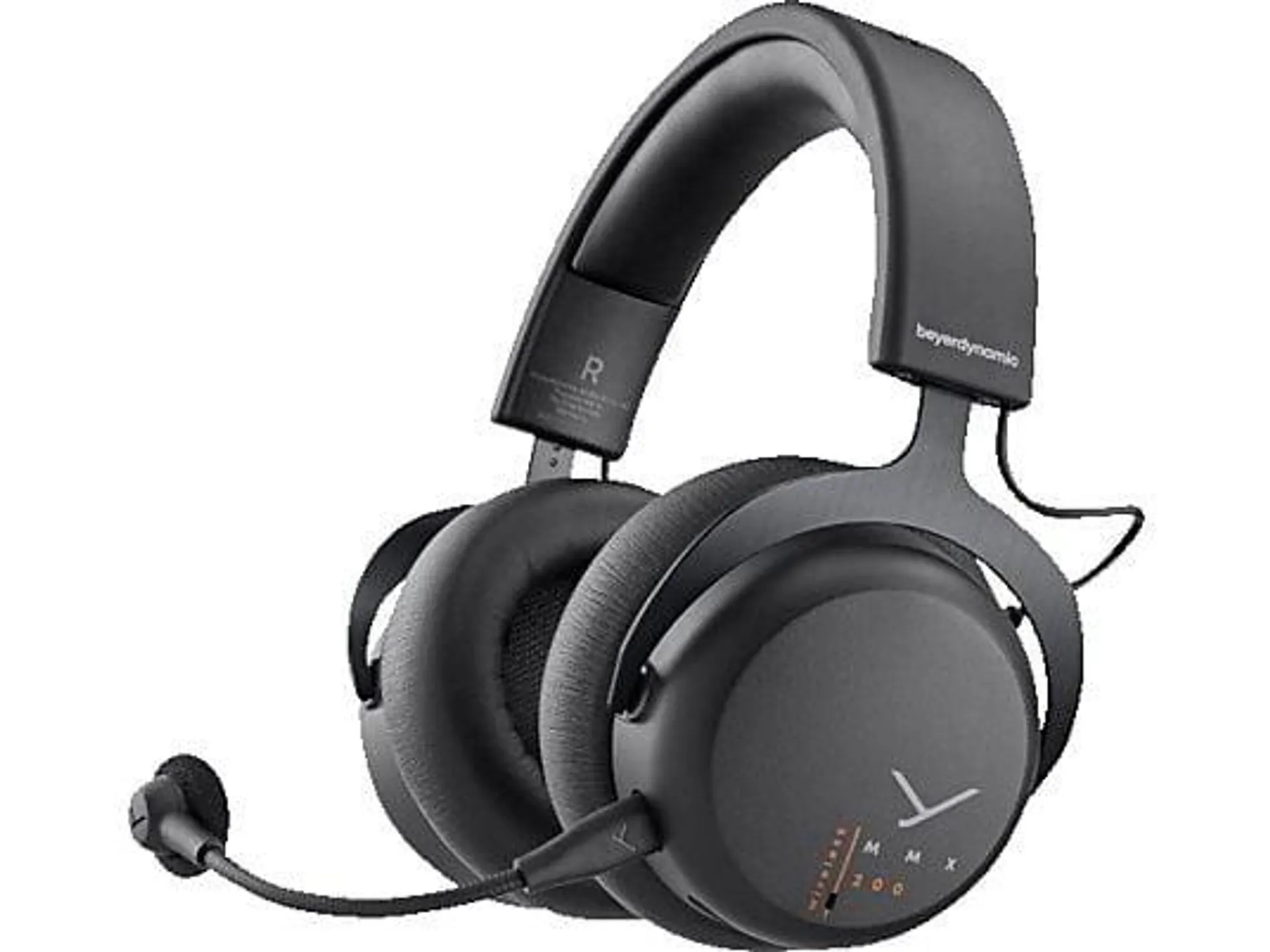 BEYERDYNAMIC MMX 200, Over-ear Kopfhörer Schwarz