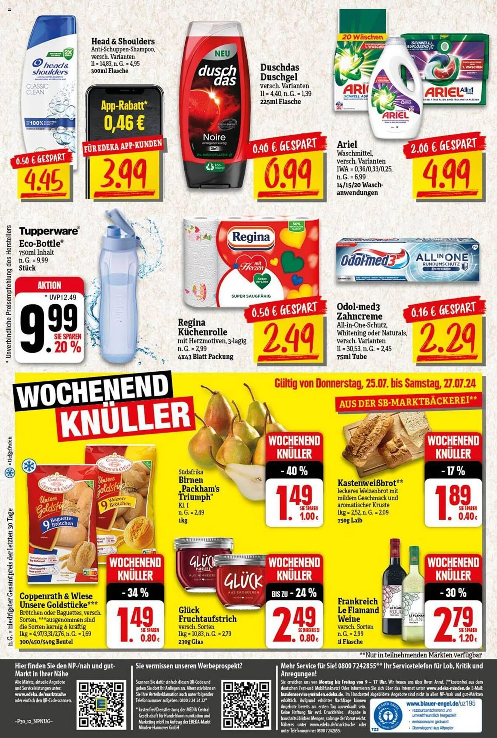 NP Discount Prospekt von 22. Juli bis 27. Juli 2024 - Prospekt seite 12