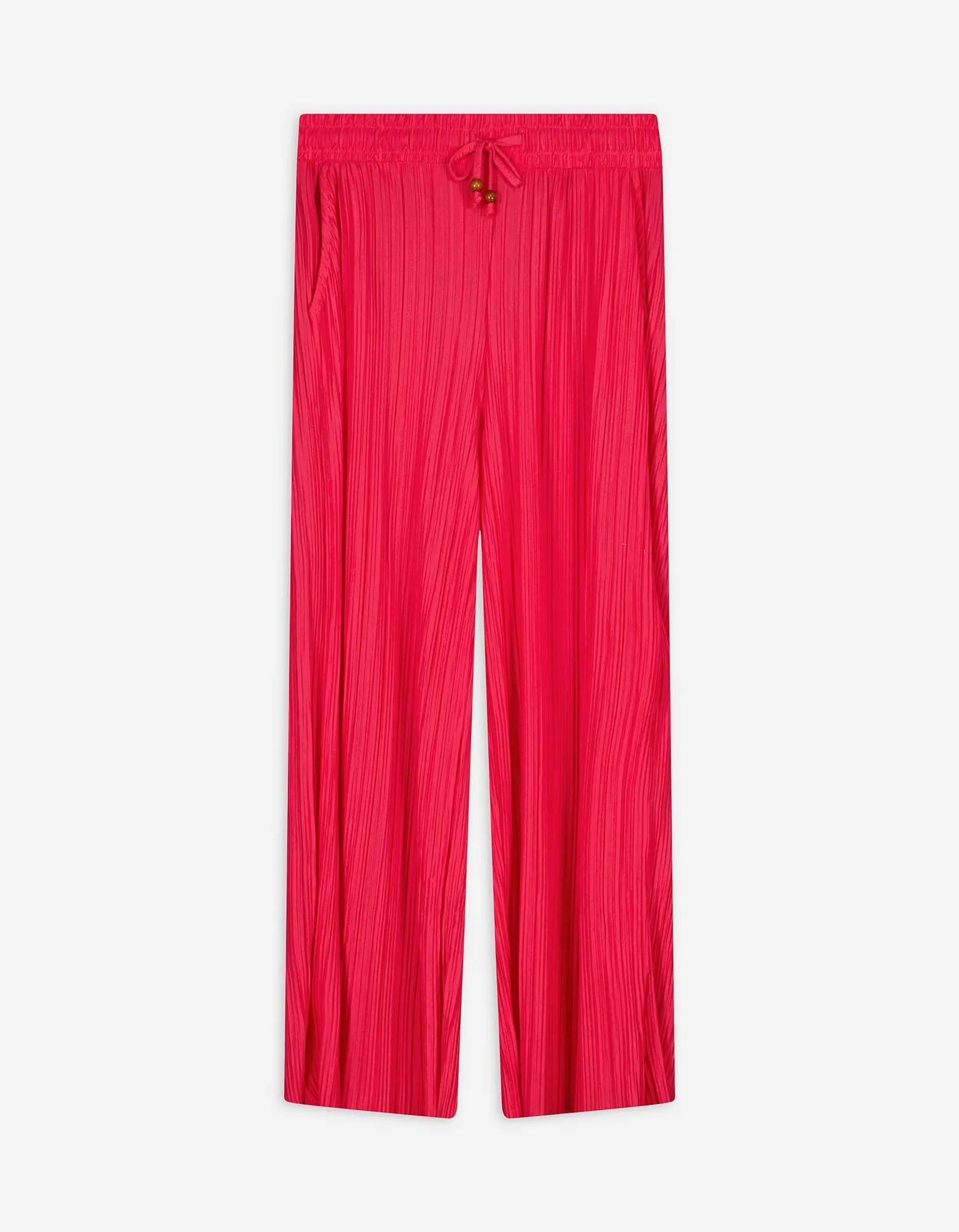 Palazzohose - einfarbig - pink