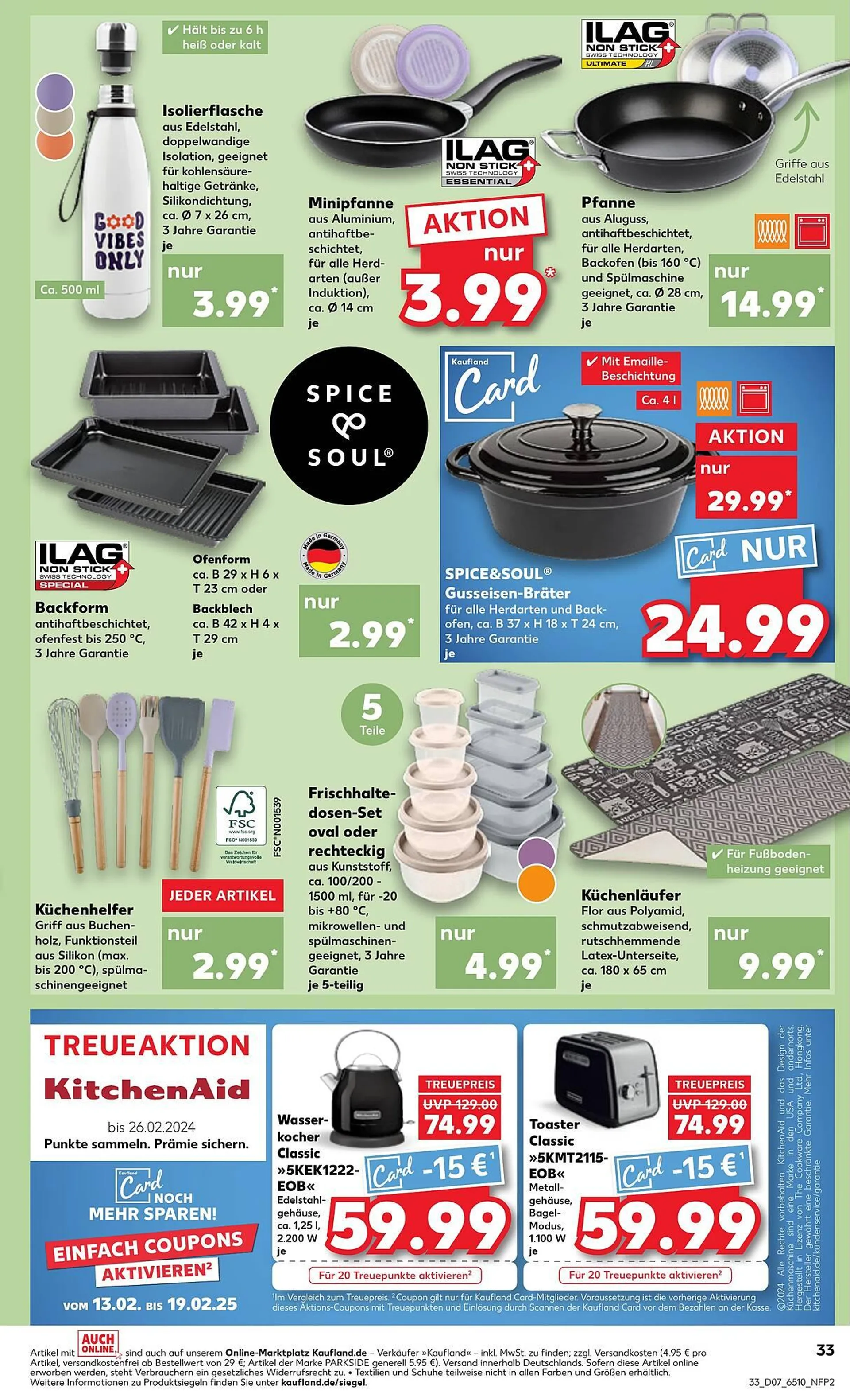 Kaufland Prospekt von 13. Februar bis 19. Februar 2025 - Prospekt seite 33