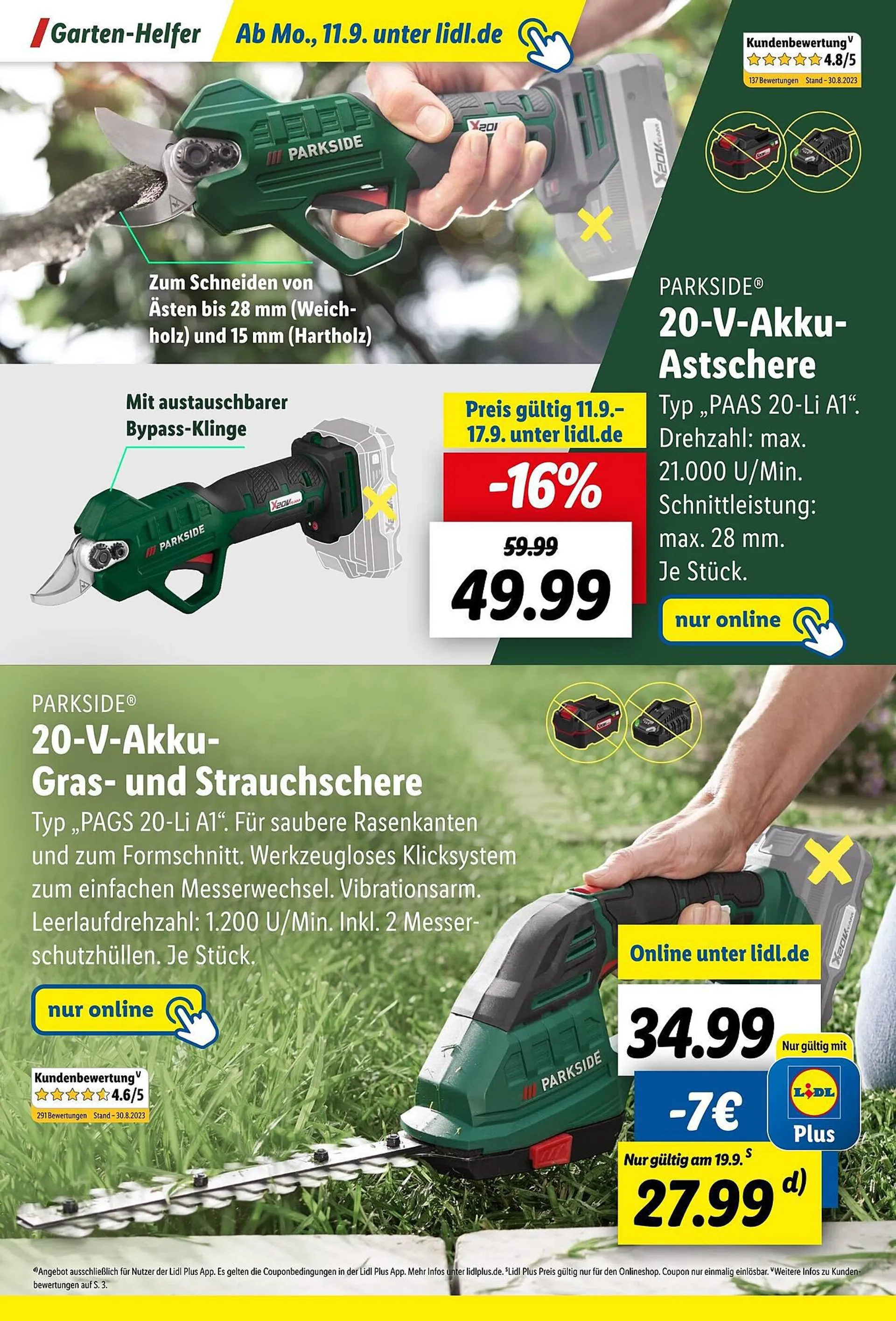 Lidl Prospekt von 31. August bis 22. Oktober 2023 - Prospekt seite 54