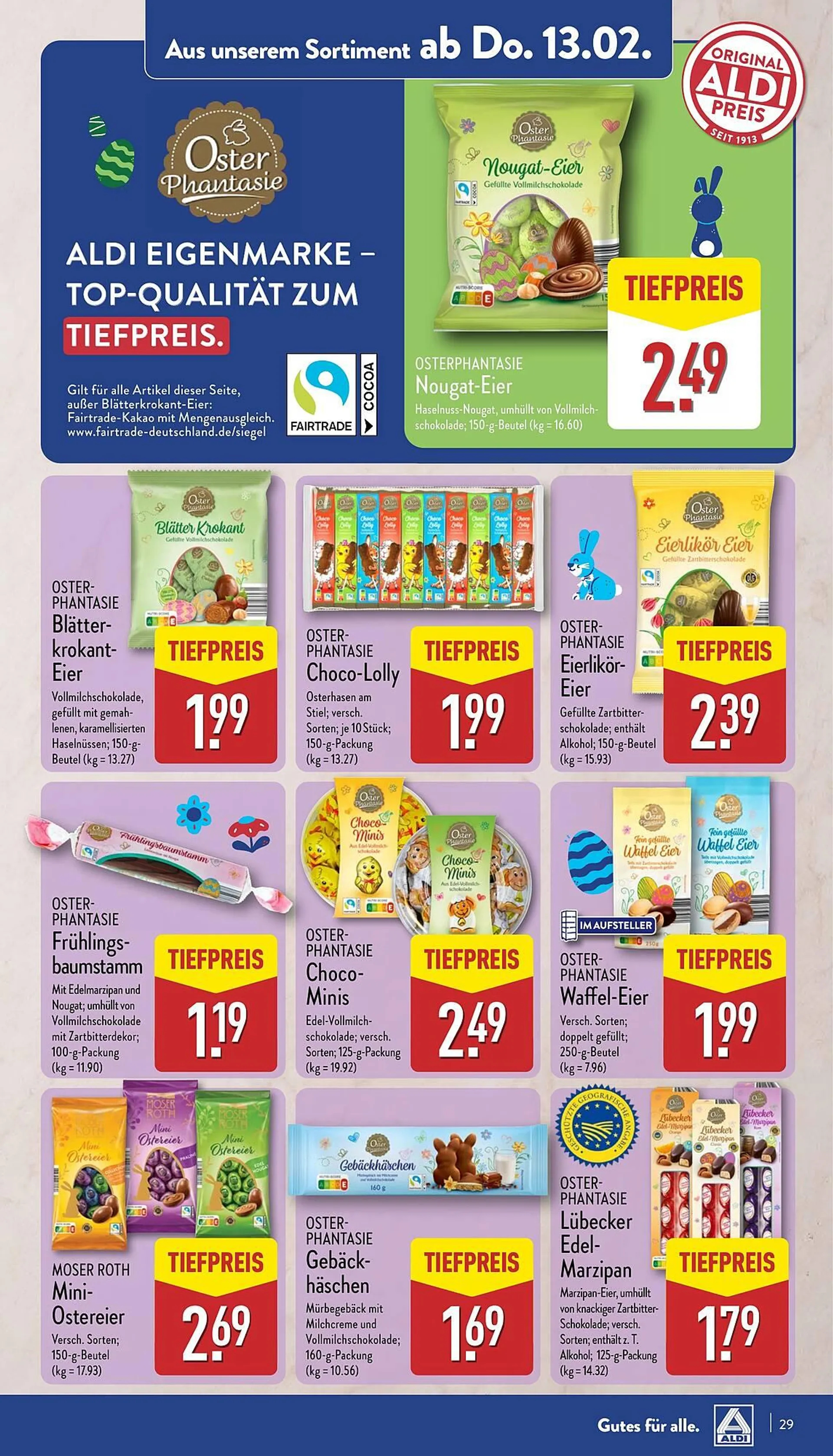 Aldi Nord Prospekt von 10. Februar bis 15. Februar 2025 - Prospekt seite 29