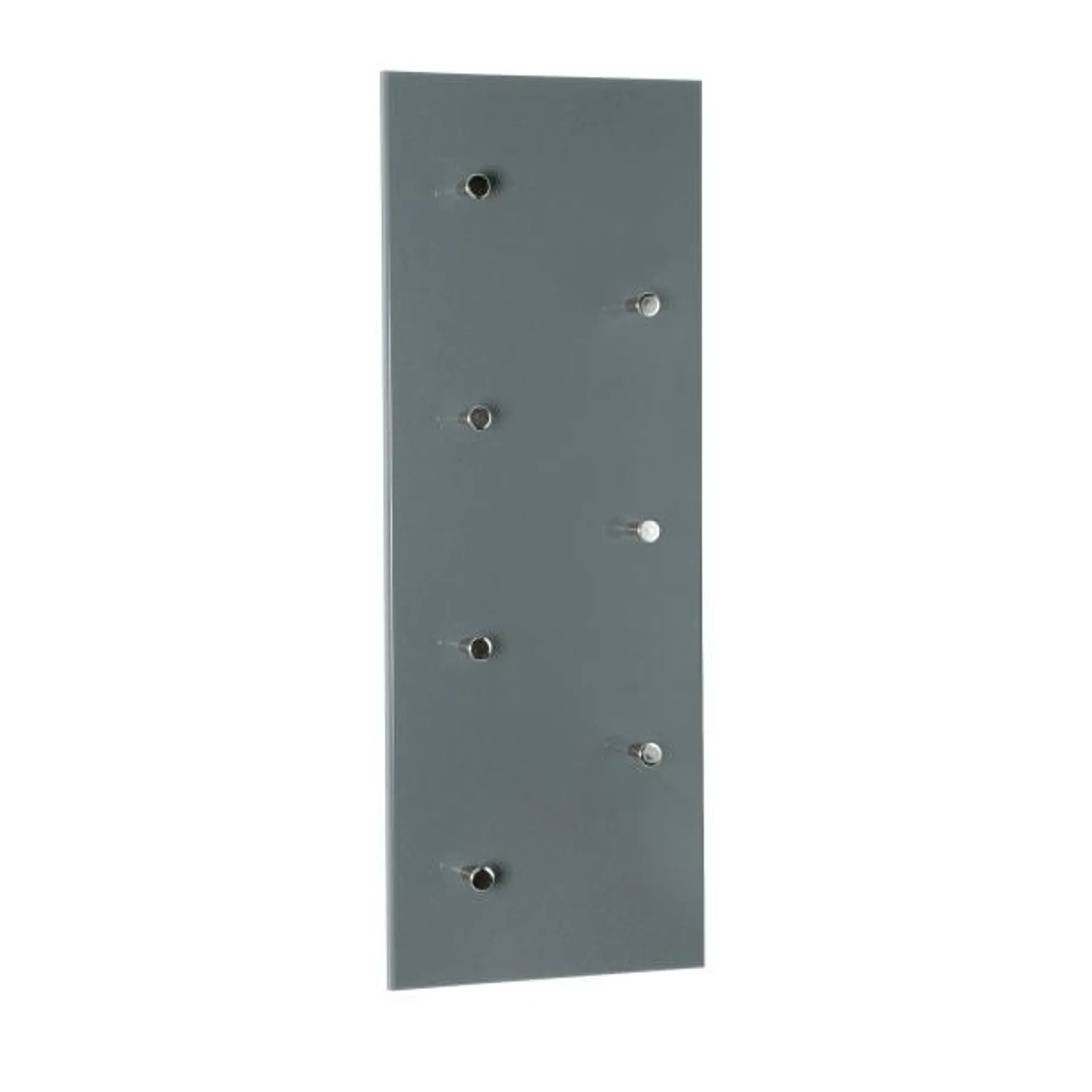 Wandgarderobe Big Eddy Anthrazit Hochglanz 80 x 30 x 5,5 cm