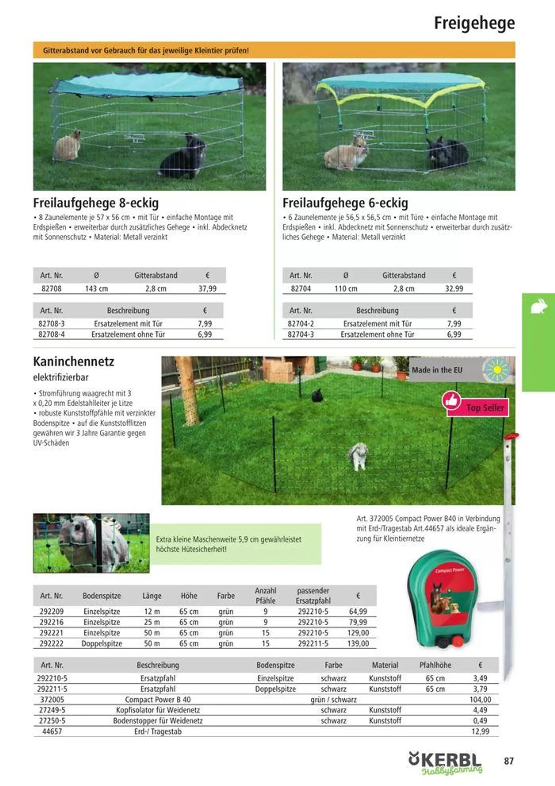 Hobby-Farming 2024 von 5. Juli bis 31. Dezember 2024 - Prospekt seite 89