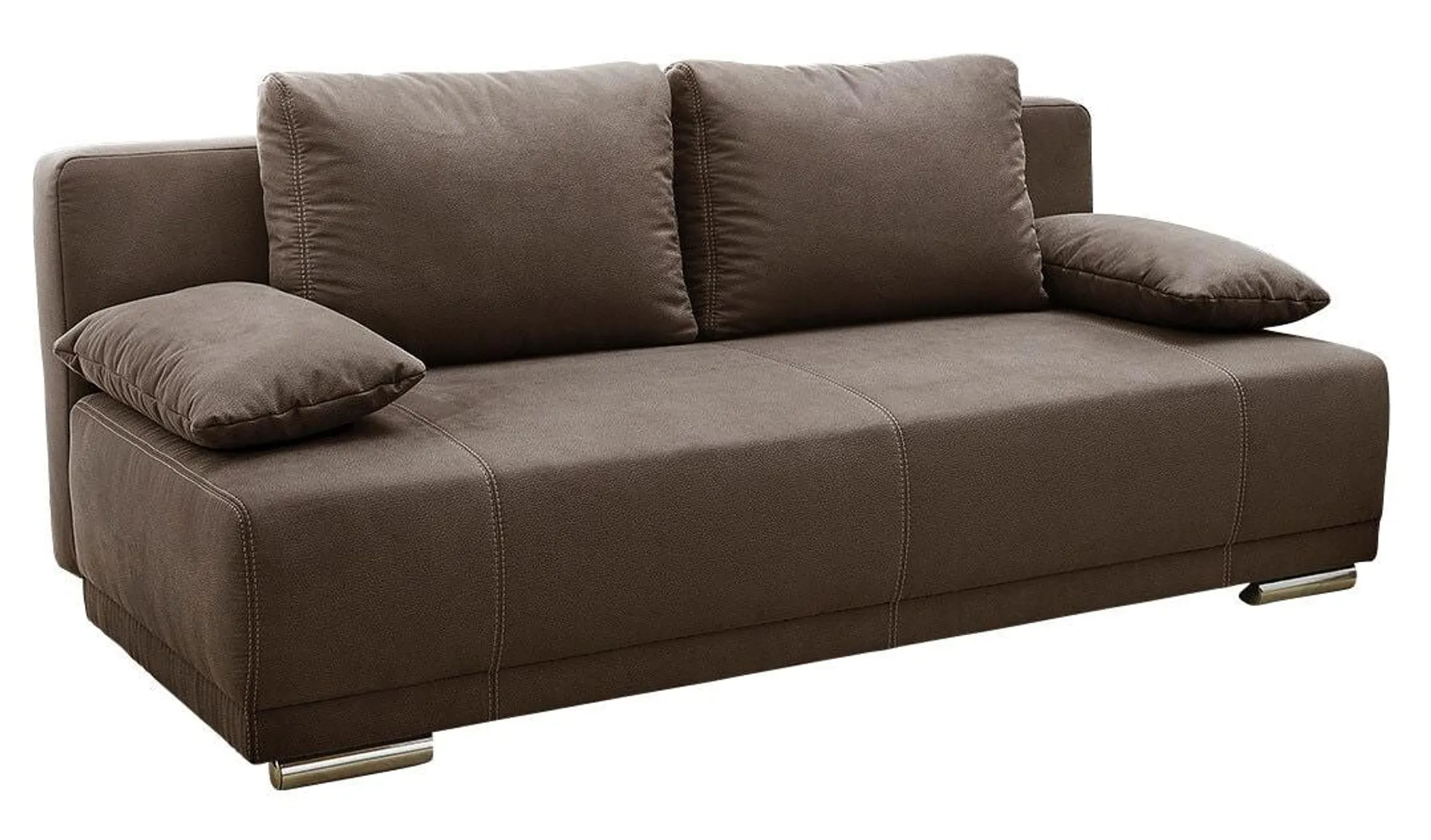 Schlafsofa JEFF 200 cm schlammbraun